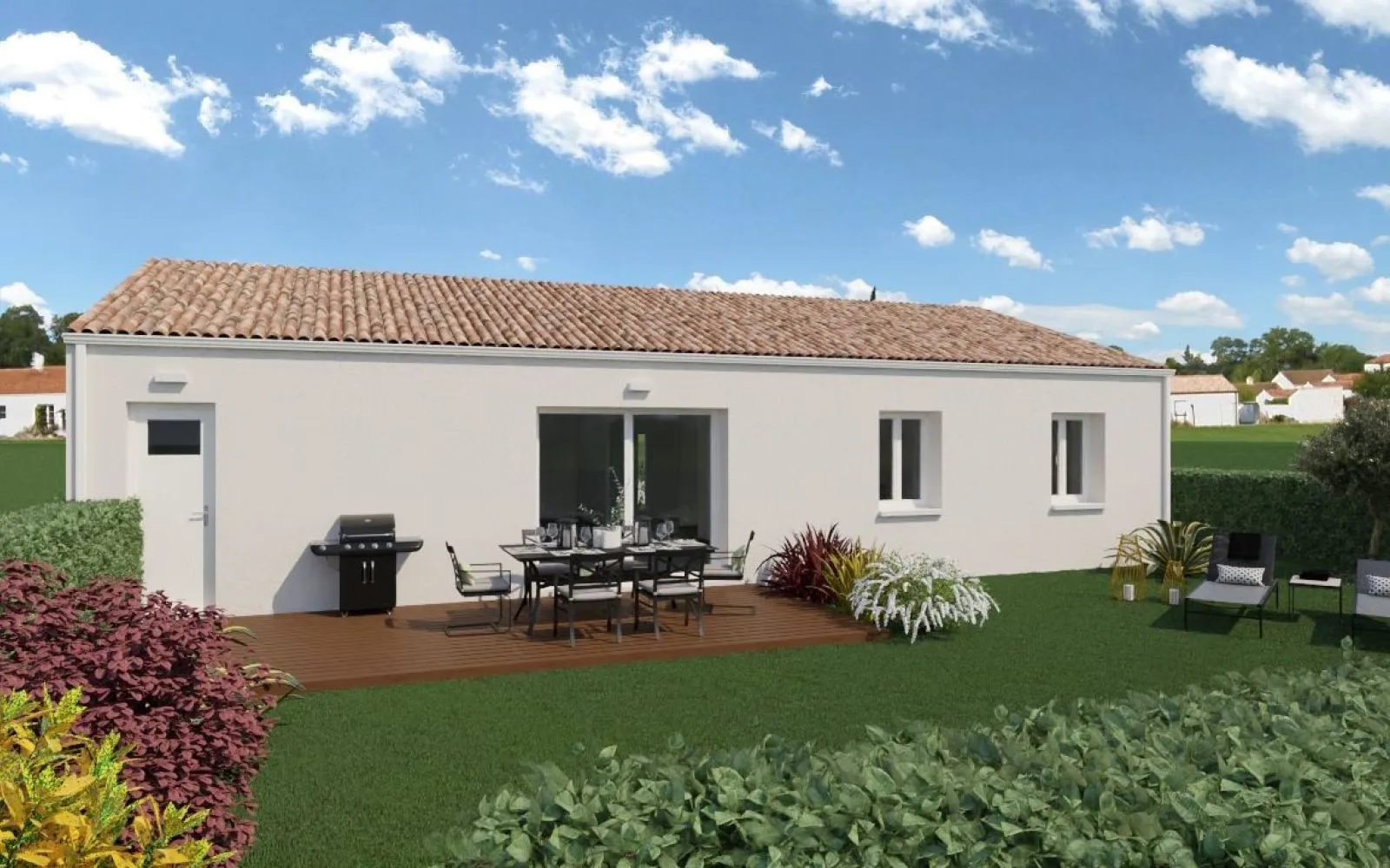 Projet de construction d'une maison 89 m² avec terrain à SAINT-AUGUSTIN (17) à Saint-Augustin — photo 3