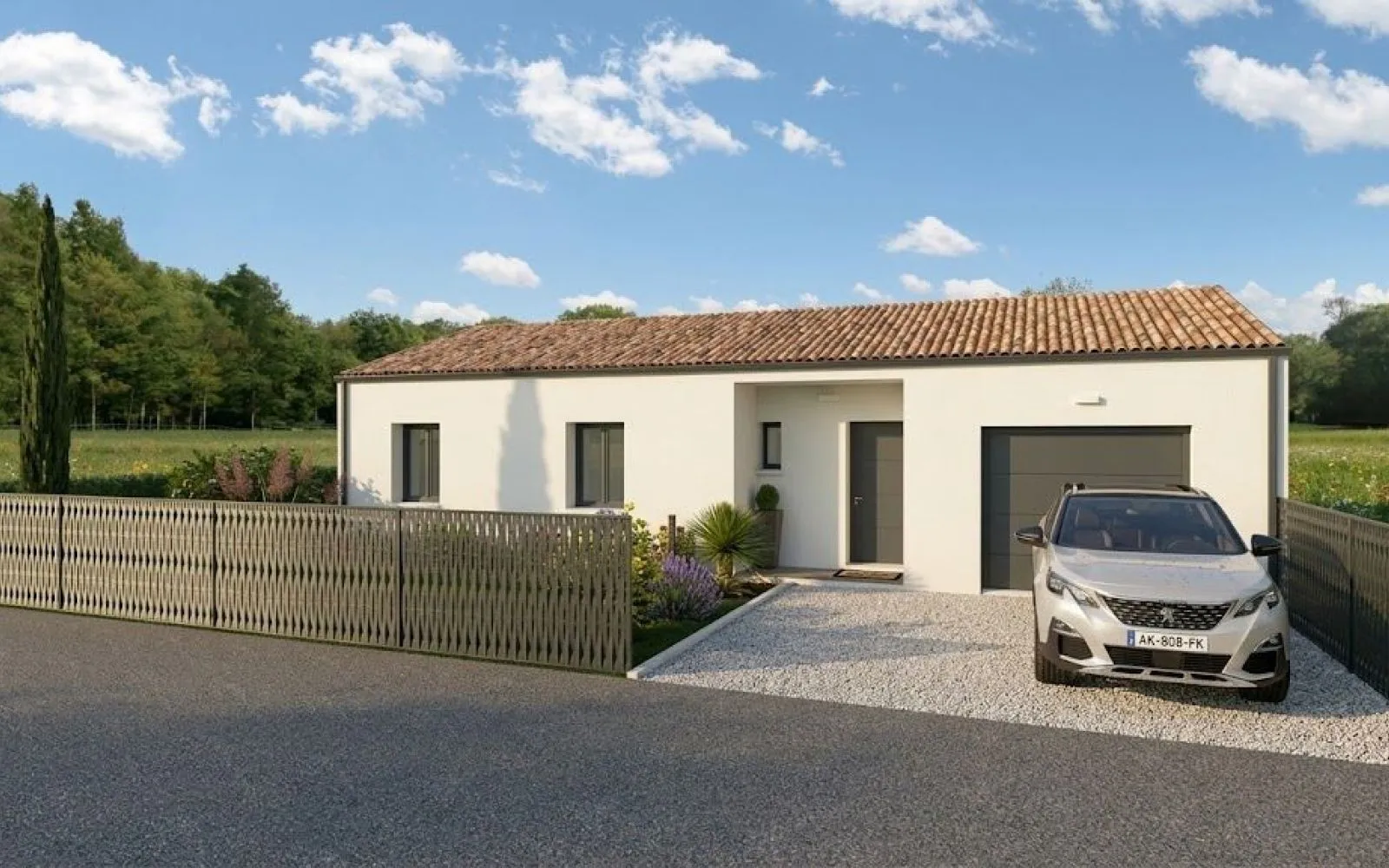 Projet de construction d'une maison 98 m² avec terrain à PONS (17) à Pons — photo 1