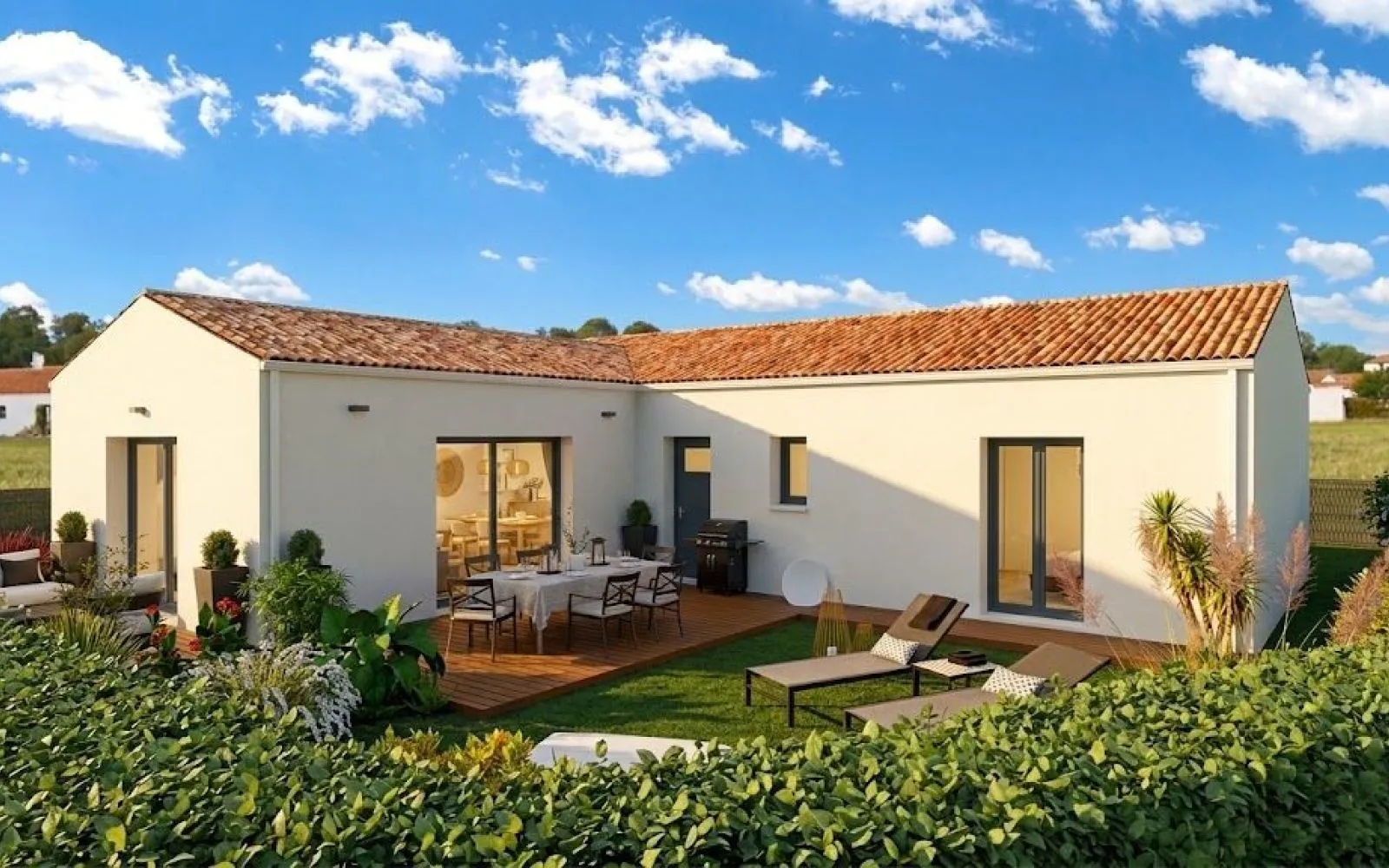 Projet de construction d'une maison 98 m² avec terrain à PONS (17) à Pons — photo 2