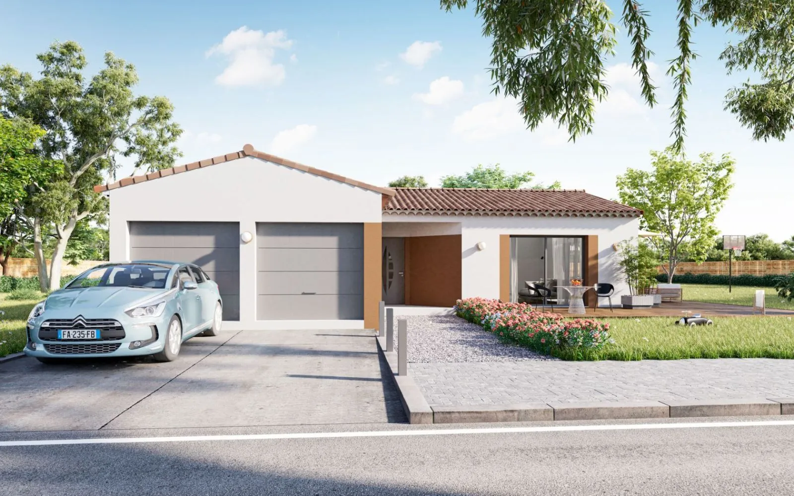 Maison 99 m² avec terrain à LA MOTTE-D'AIGUES (84) à La Motte-d'Aigues — photo 1