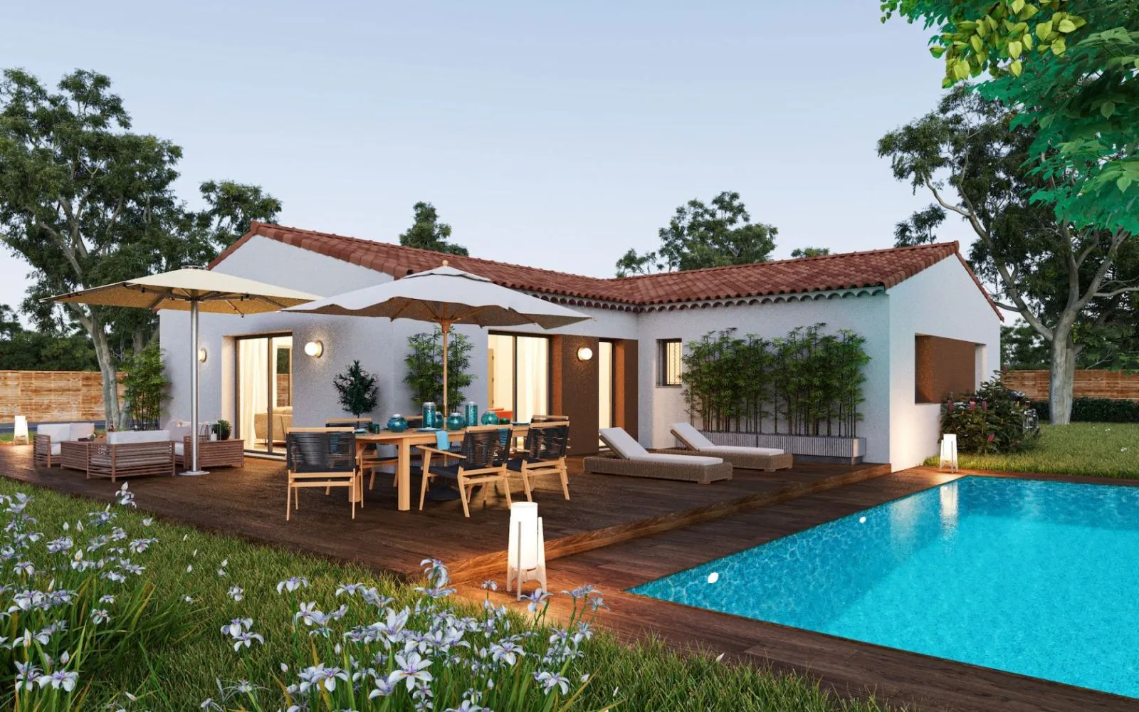 Maison 99 m² avec terrain à LA MOTTE-D'AIGUES (84) à La Motte-d'Aigues — photo 2