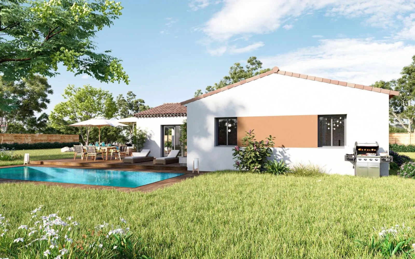 Maison 99 m² avec terrain à LA MOTTE-D'AIGUES (84) à La Motte-d'Aigues — photo 3
