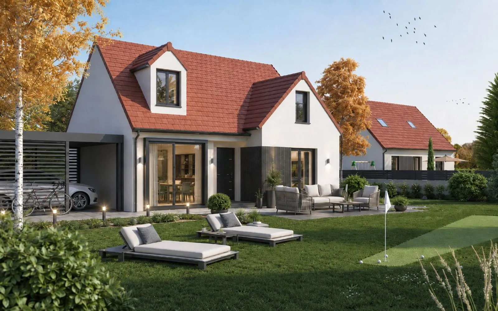 Maison de 100m² avec terrain à CHAMPMOTTEUX (91) à Champmotteux — photo 4