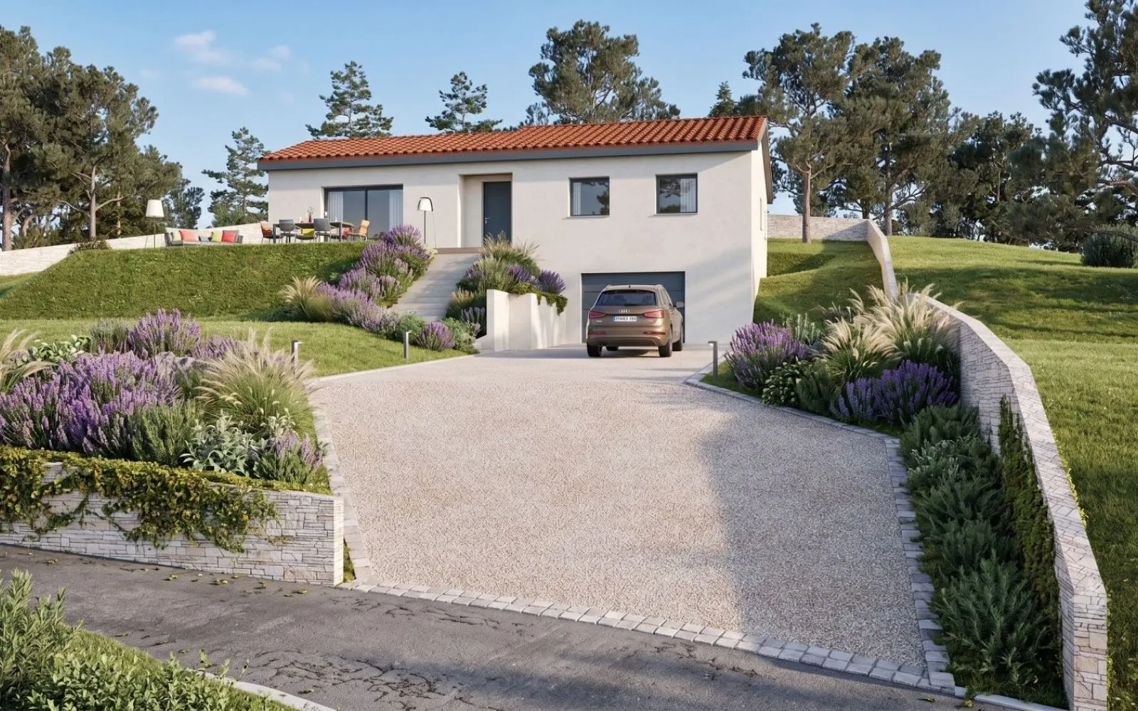 Maison 3 chambres sur un terrain de 860 m² a La Fouillouse à La Fouillouse — photo 1