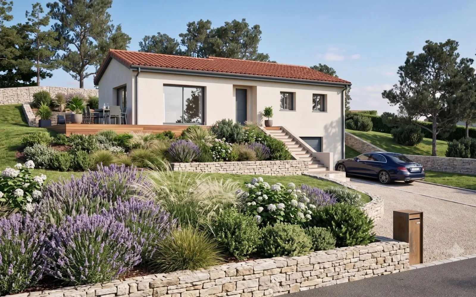 Maison 3 chambres sur un terrain de 860 m² a La Fouillouse à La Fouillouse — photo 2