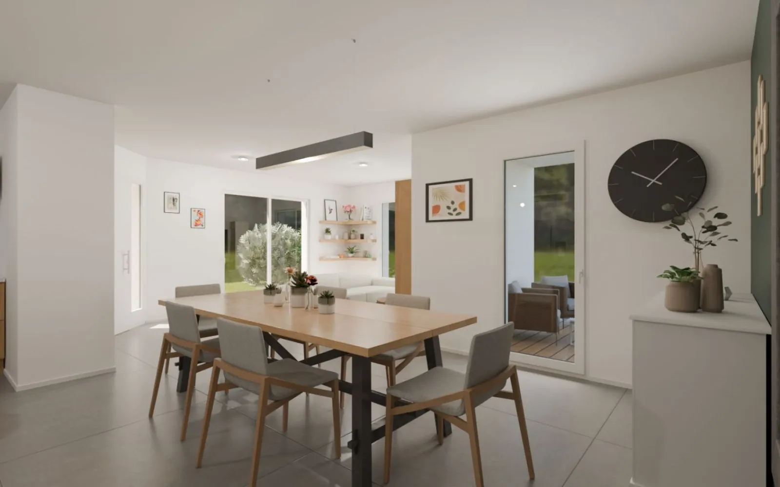 Maison 93 m² avec terrain à LA FERRIERE-EN-PARTHENAY à La Ferrière-en-Parthenay — photo 3