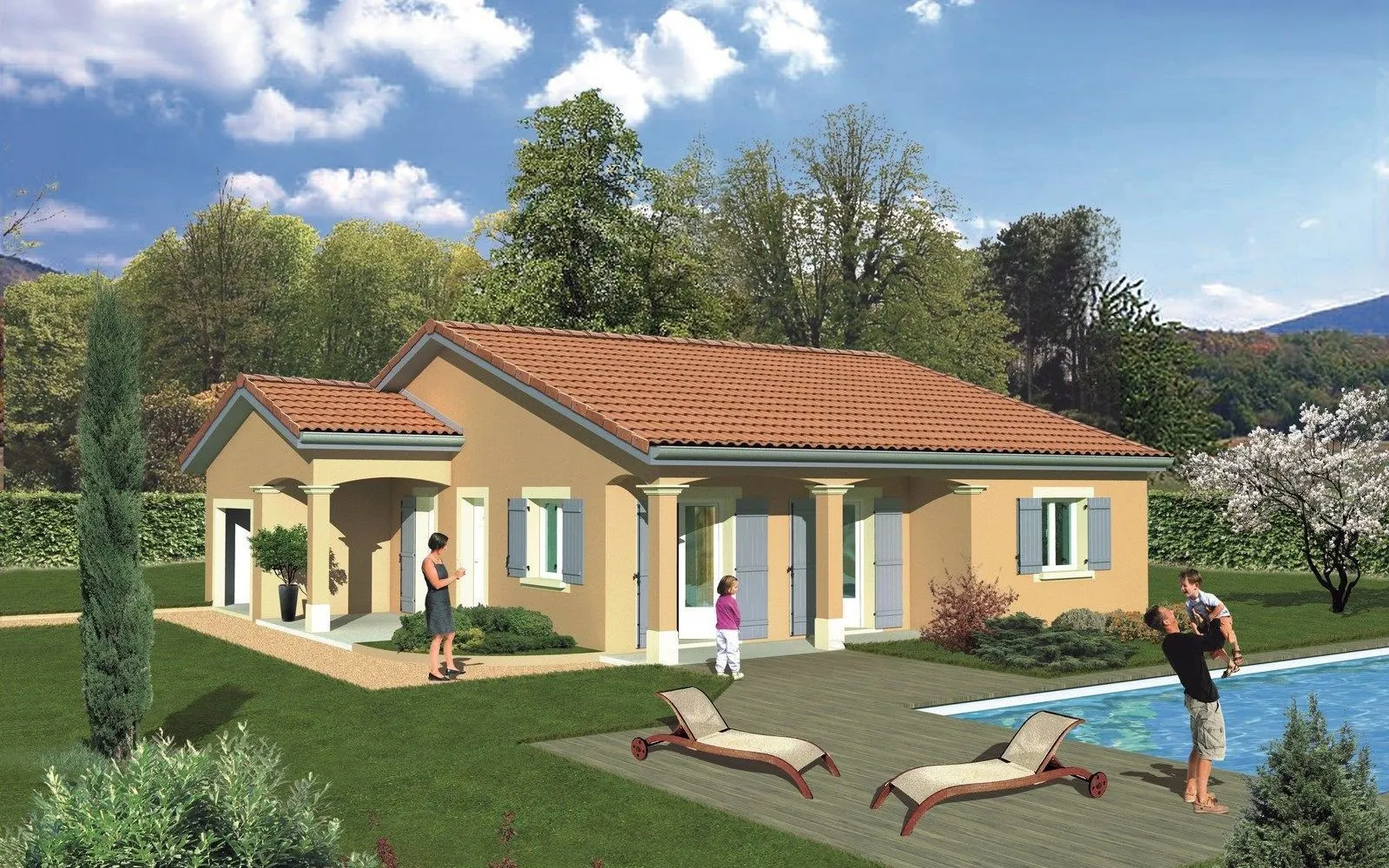 Maison 85 m² avec terrain à CREMIEU (38) à Crémieu — photo 1