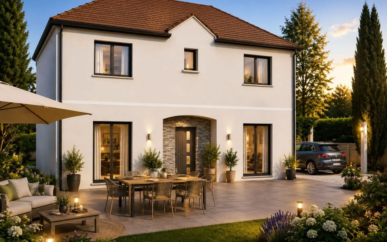 Projet de construction d'une maison 95 m² avec terrain à NOISY-LE-GRAND (93) à Noisy-le-Grand — photo 2
