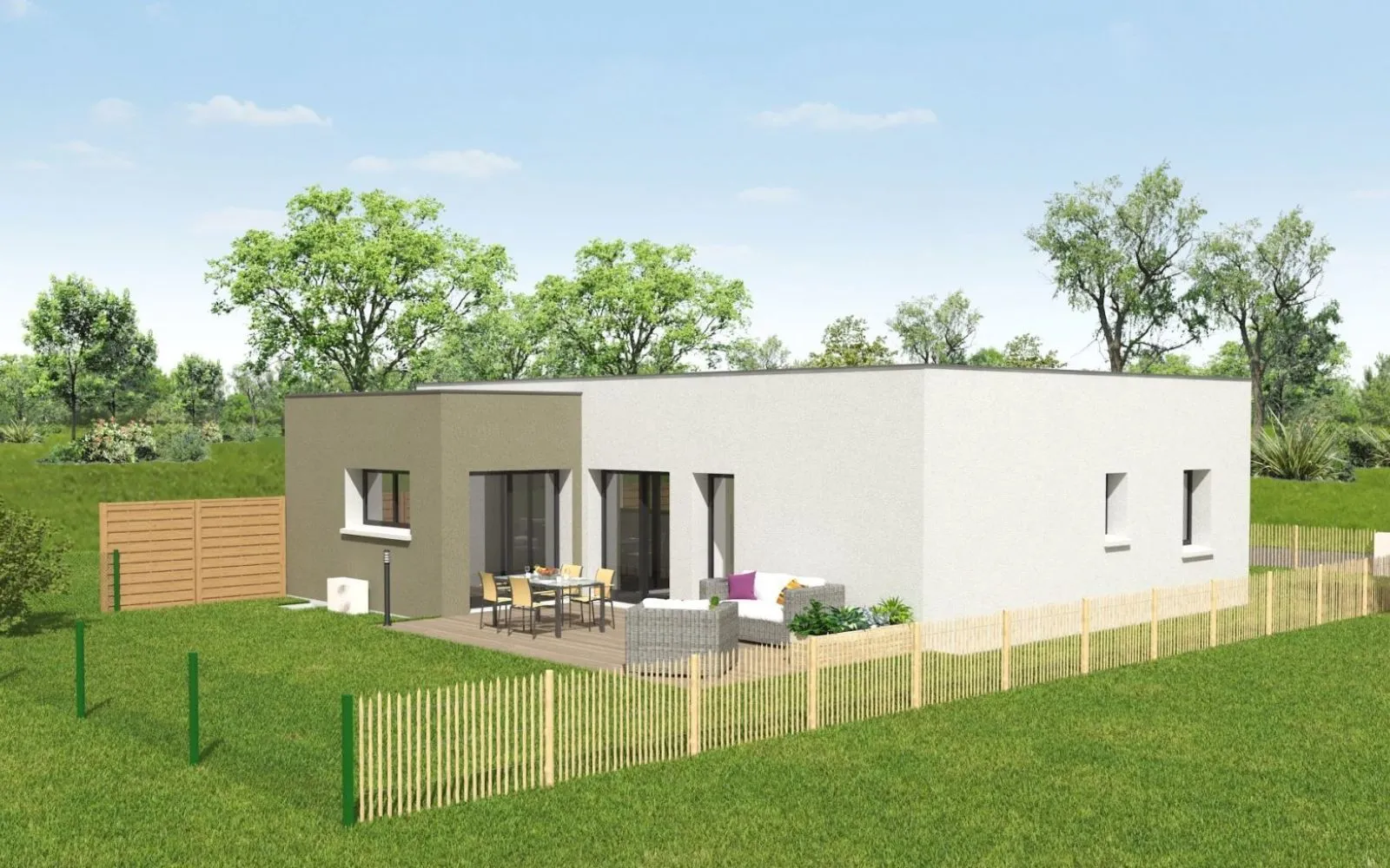 Projet de construction d'une maison 100 m² avec terrain à SAINT-CYR-LE-GRAVELAIS (53) à Saint-Cyr-le-Gravelais — photo 4