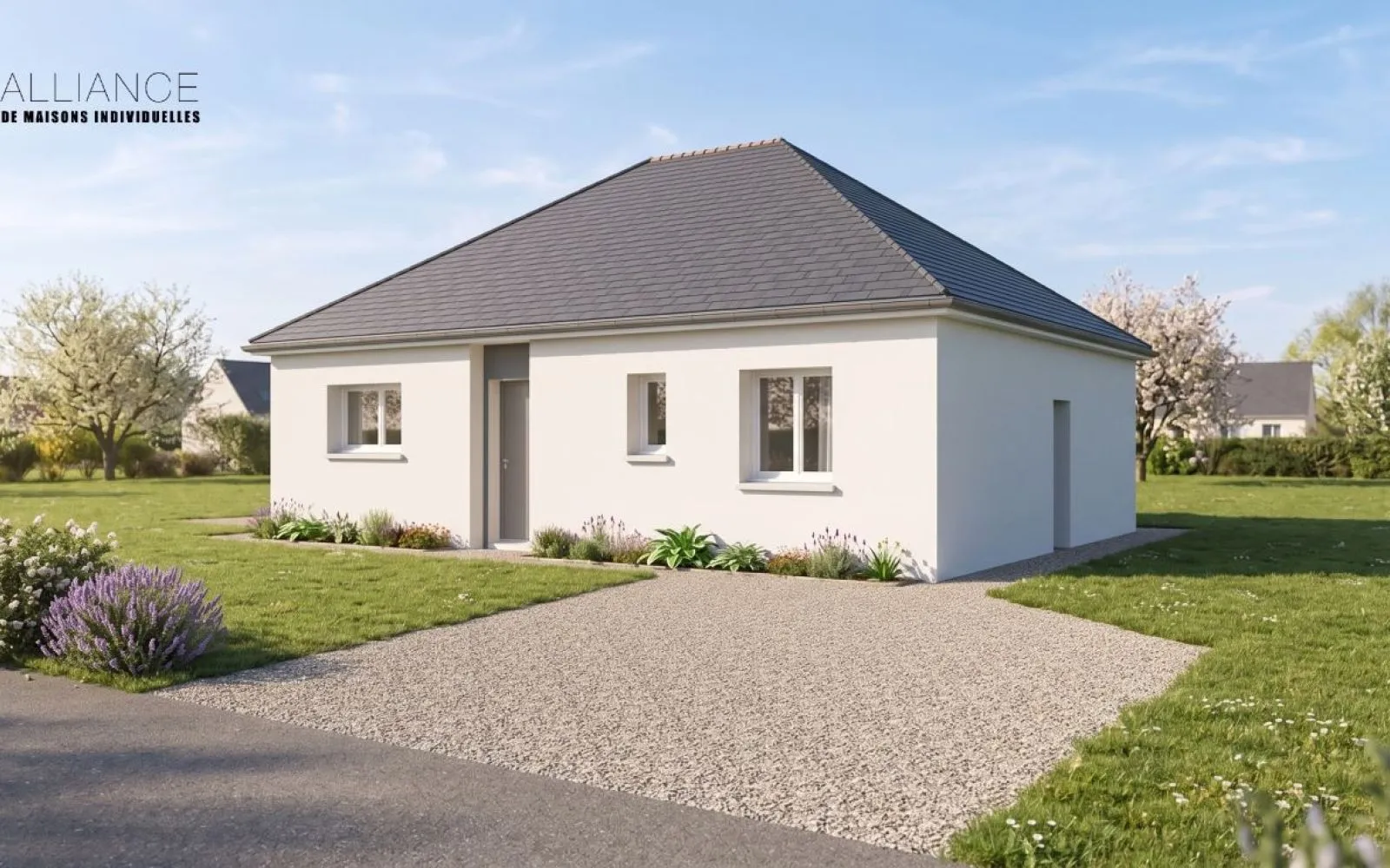 Projet de construction d'une maison 76 m² avec terrain à ENTRAMMES (53) à Entrammes — photo 1