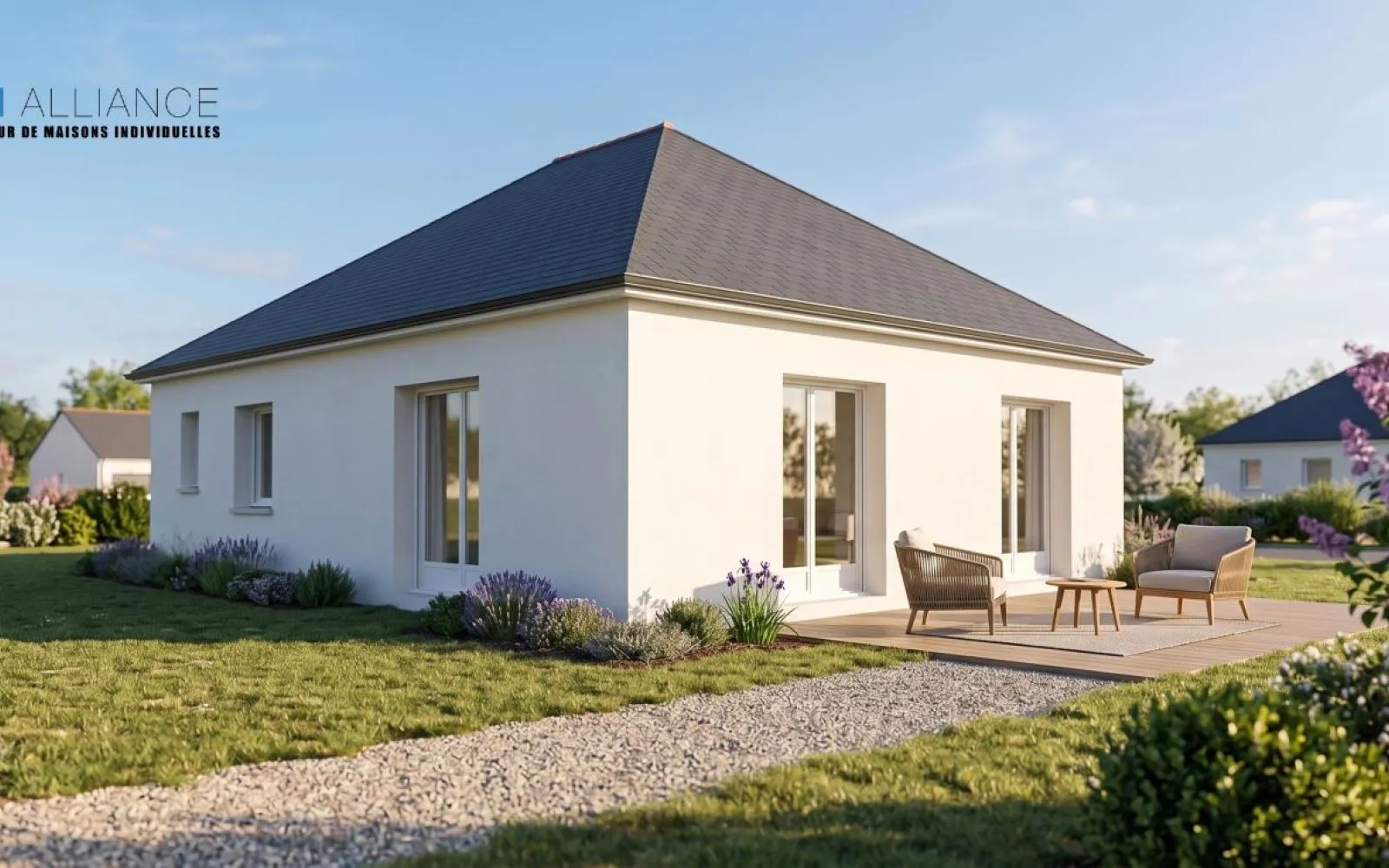 Projet de construction d'une maison 76 m² avec terrain à ENTRAMMES (53) à Entrammes — photo 2