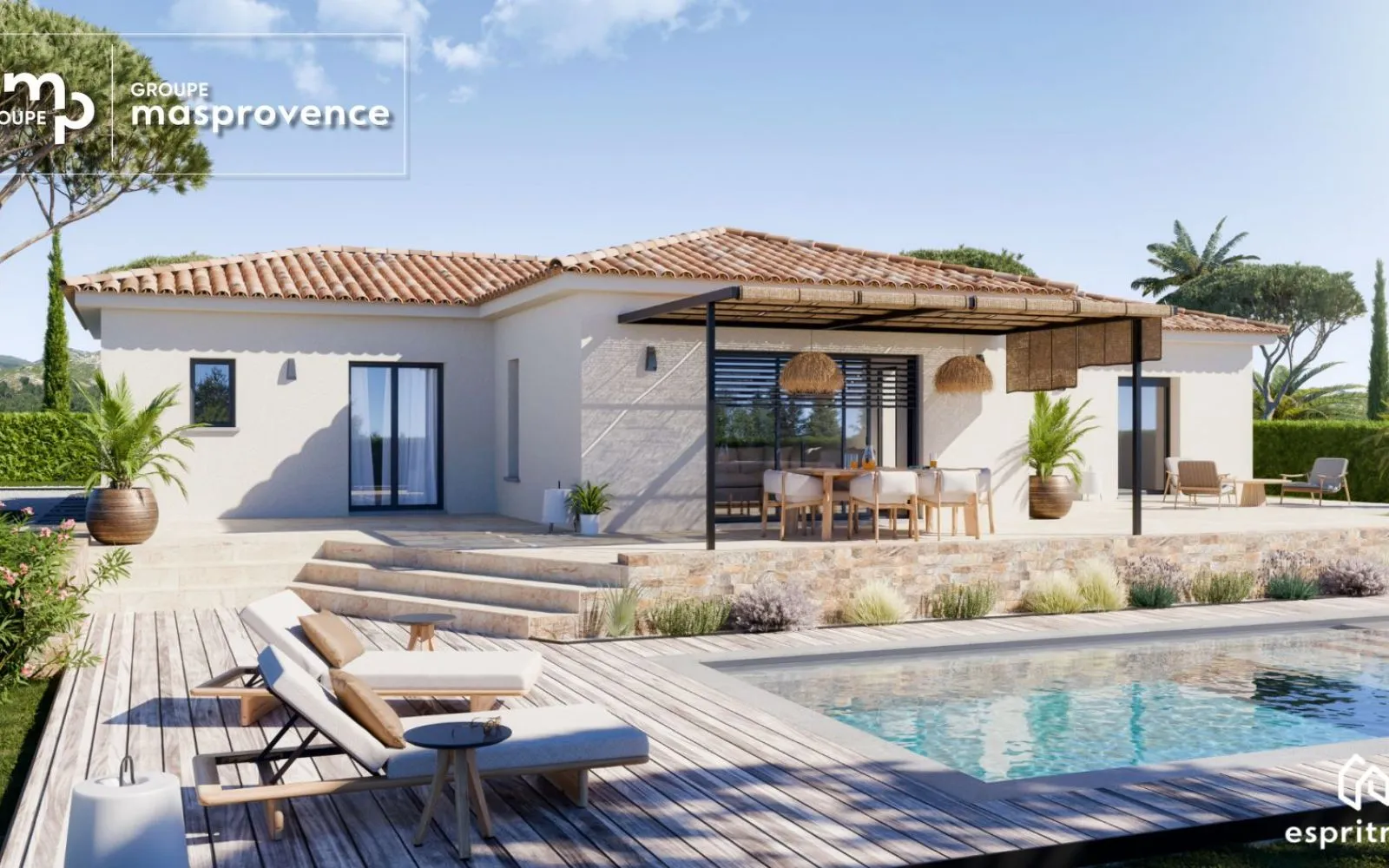 Projet de construction d'une maison 125 m² avec terrain à TARADEAU (83) à Taradeau — photo 1