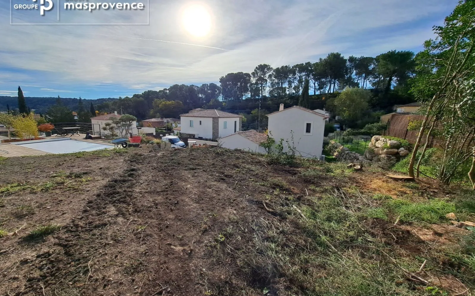 Terrain à bâtir de 1018 m² à AIX-EN-PROVENCE (13) à Aix-en-Provence — photo 1