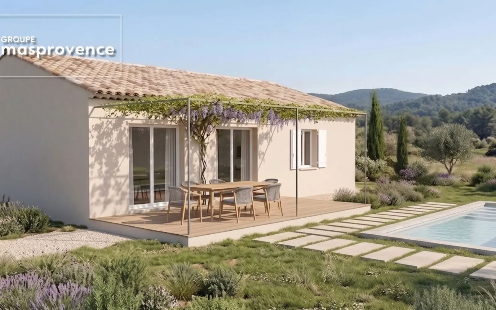 Projet de construction d'une maison 95 m² avec terrain à ROQUEBRUNE-SUR-ARGENS (83) à Roquebrune-sur-Argens — photo 1