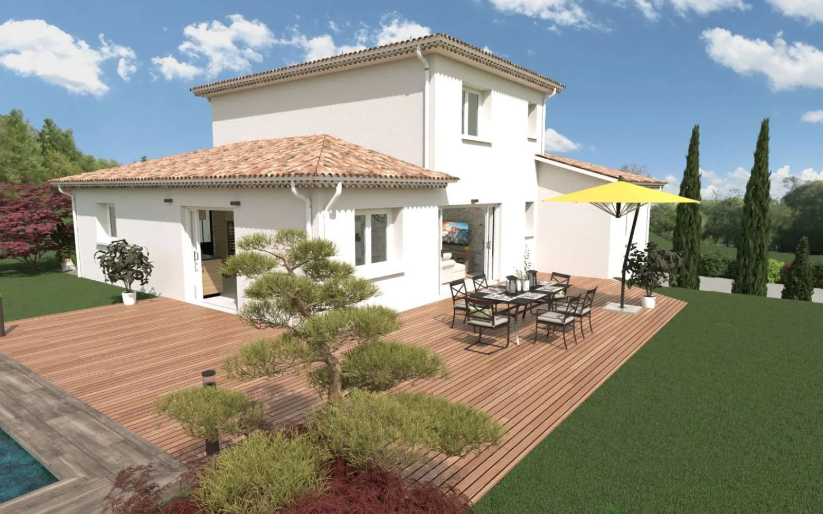 Projet de construction d'une maison 126 m² avec terrain à LESCURE-D'ALBIGEOIS (81) à Lescure-d'Albigeois — photo 4