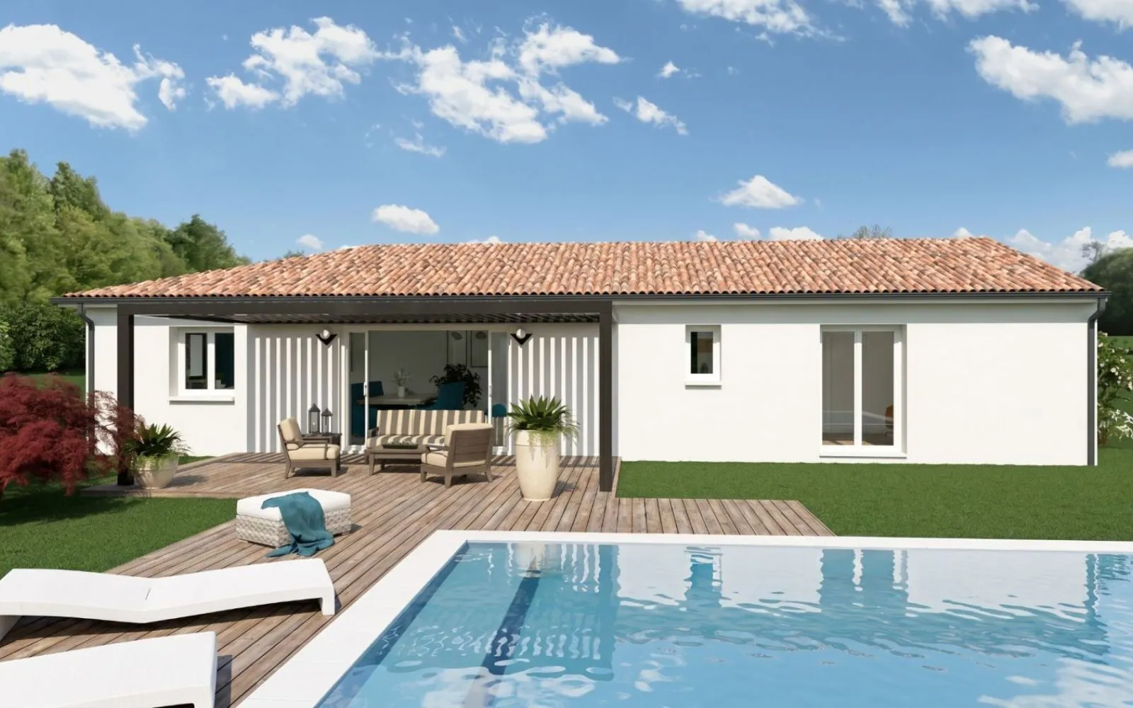 Projet de construction d'une maison 114 m² avec terrain à TECOU (81) à Técou — photo 2