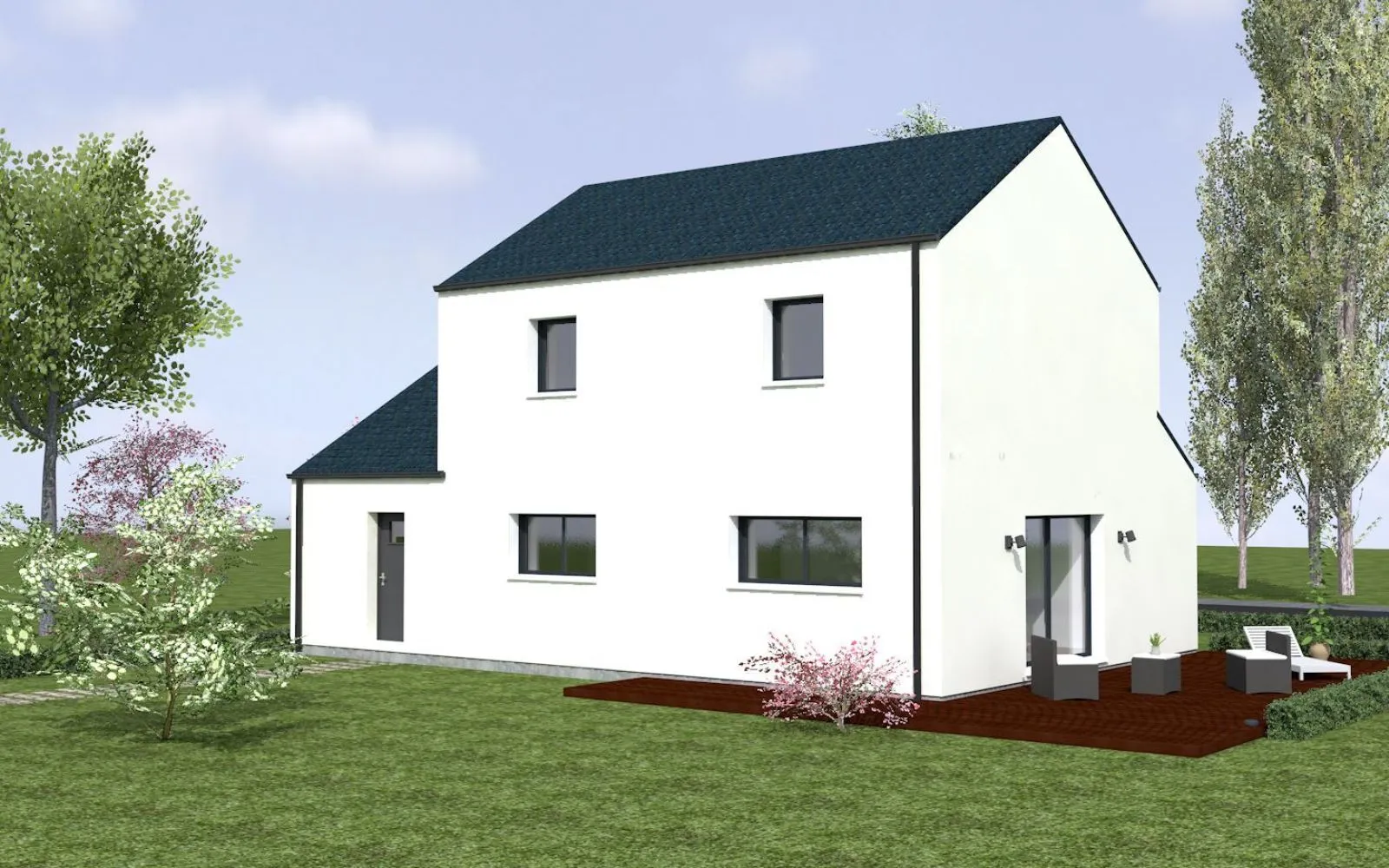 Maison 118.46 m² avec terrain à NOYANT-LA-GRAVOYERE (49) à Noyant-la-Gravoyère — photo 2