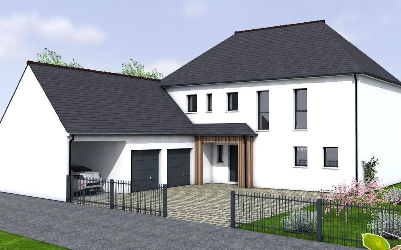 Maison 164.32 m² avec terrain à NOYANT-LA-GRAVOYERE (49) à Noyant-la-Gravoyère — photo 1