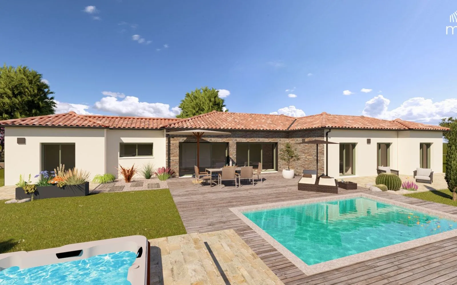 Maison 166 m² avec terrain à LOURESSE-ROCHEMENIER (49) à Louresse-Rochemenier — photo 1