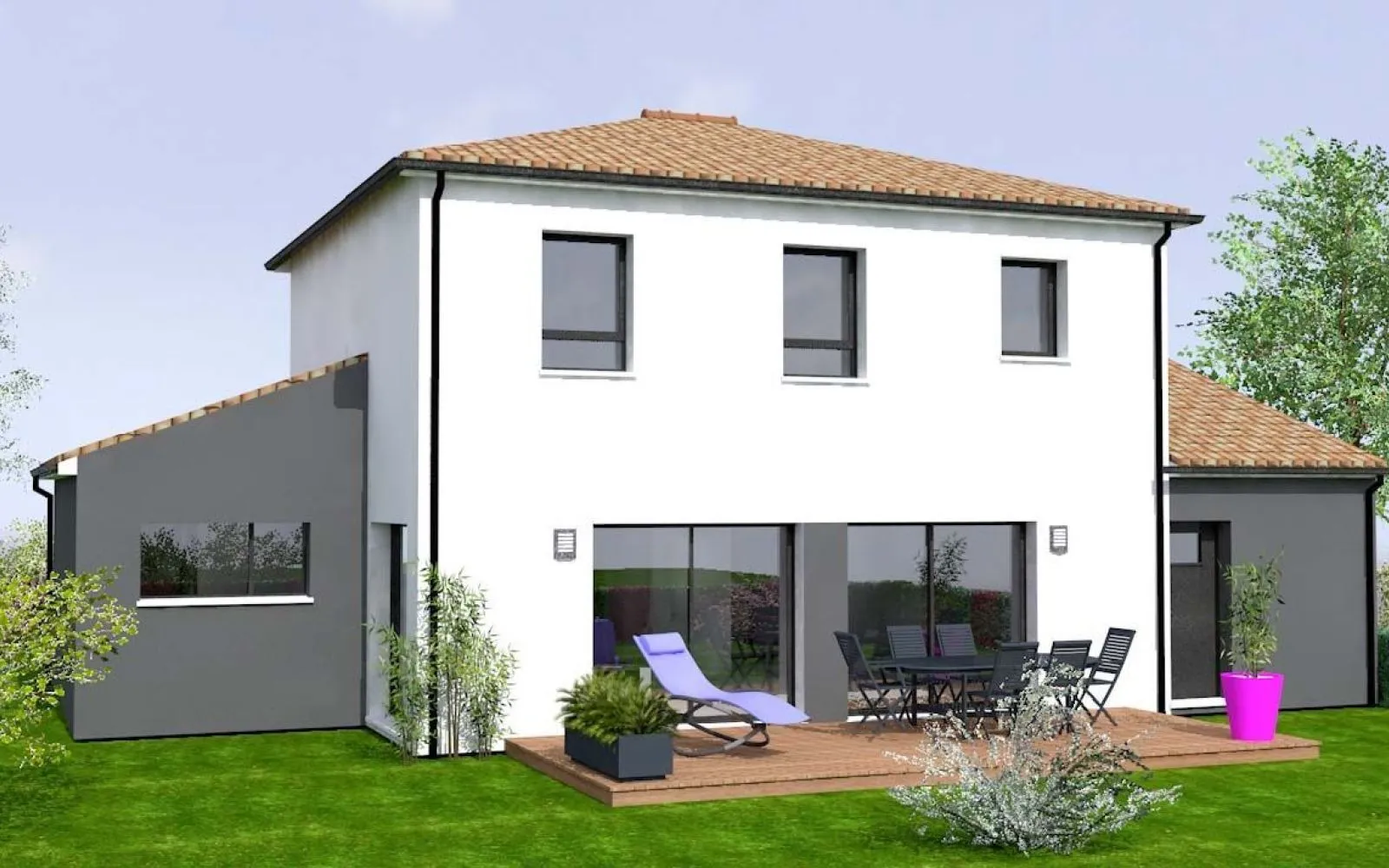 Maison 135.55 m² avec terrain à LA CHEVROLIERE (44) à La Chevrolière — photo 2