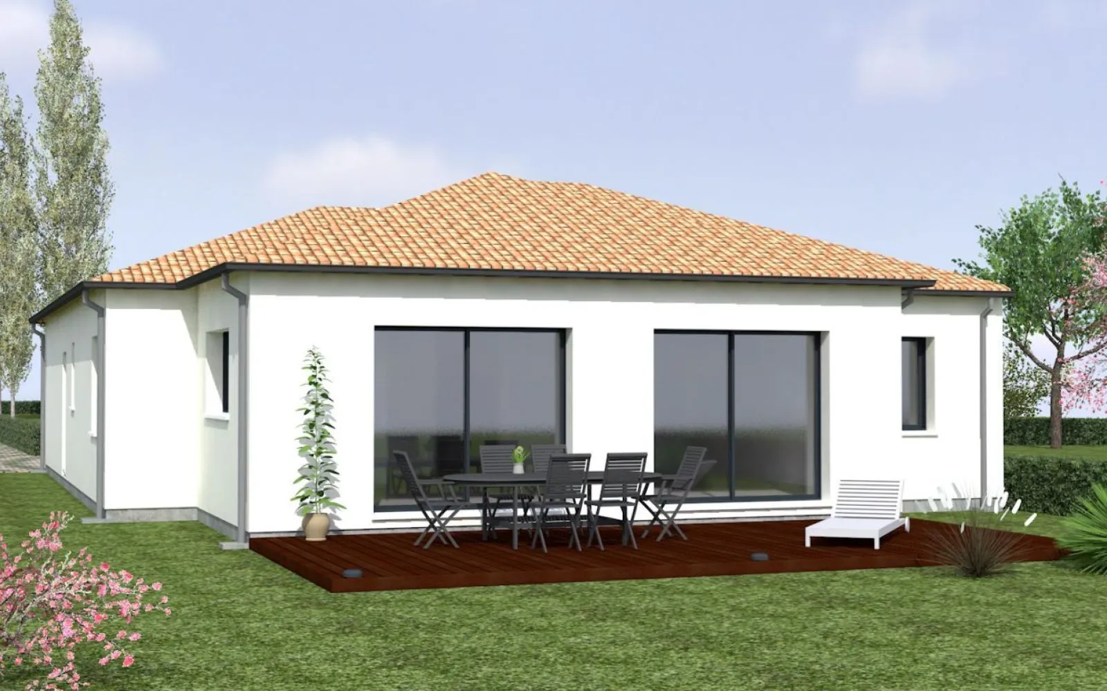Maison 108.39 m² avec terrain à LA CHEVROLIERE (44) à La Chevrolière — photo 2