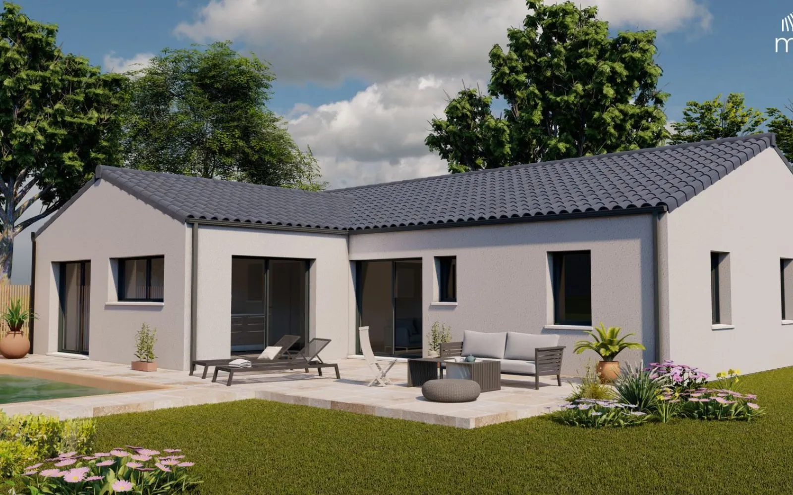Maison 101.84 m² avec terrain à SAFFRE (44) à Saffré — photo 1