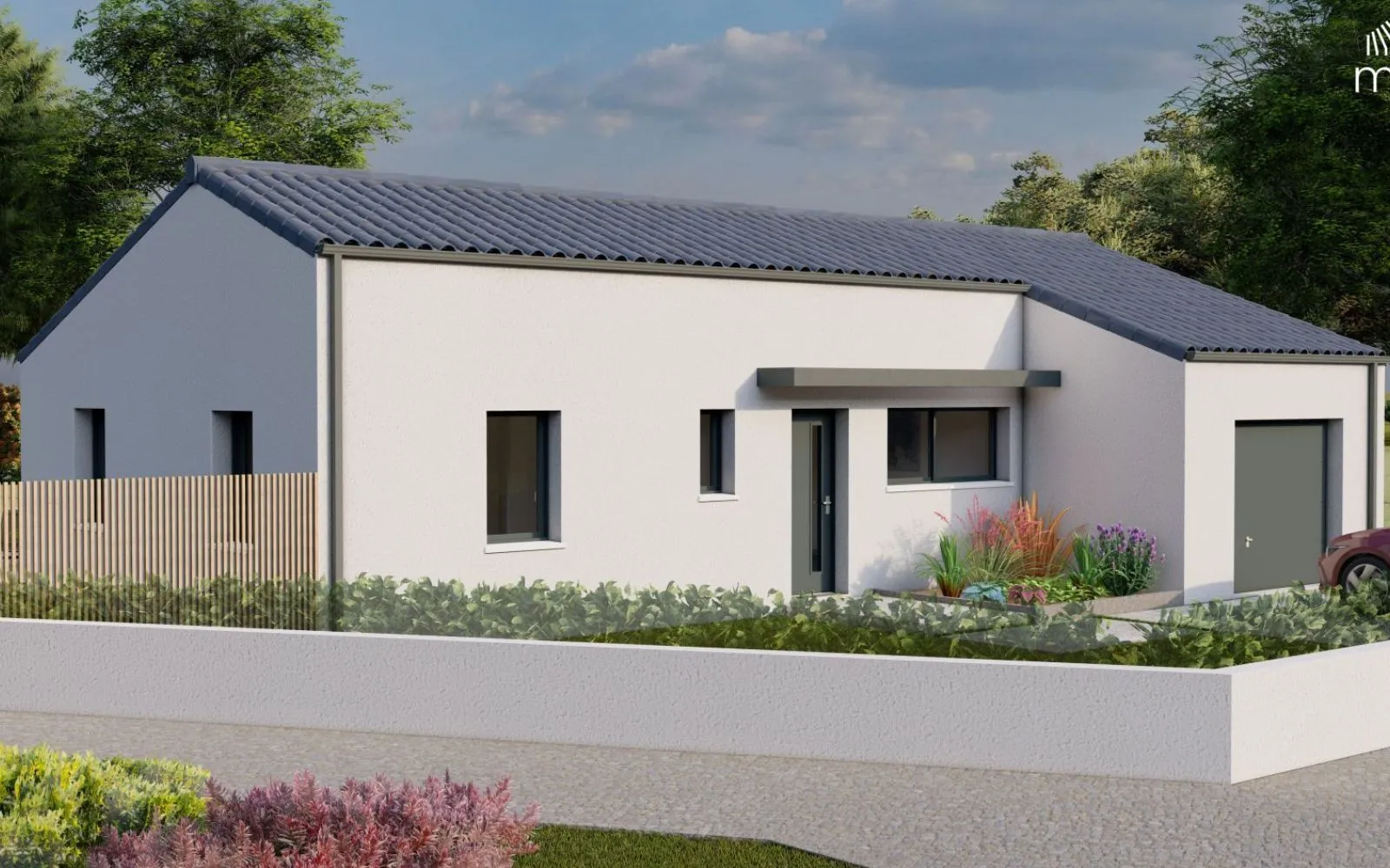 Maison 101.84 m² avec terrain à SAFFRE (44) à Saffré — photo 2