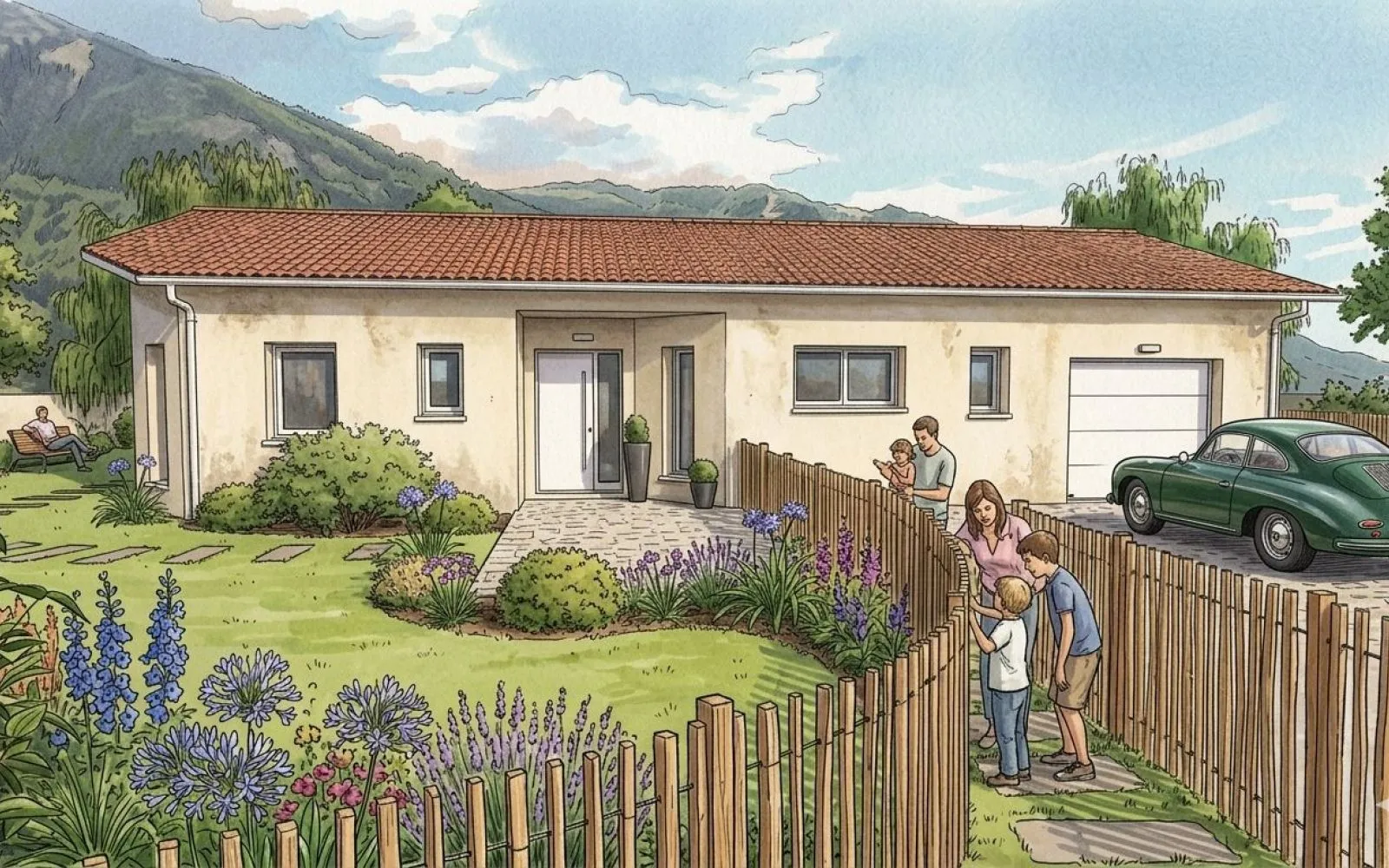 Projet de construction d'une maison 87 m² avec terrain à BELIGNEUX (01) à Beligneux — photo 1