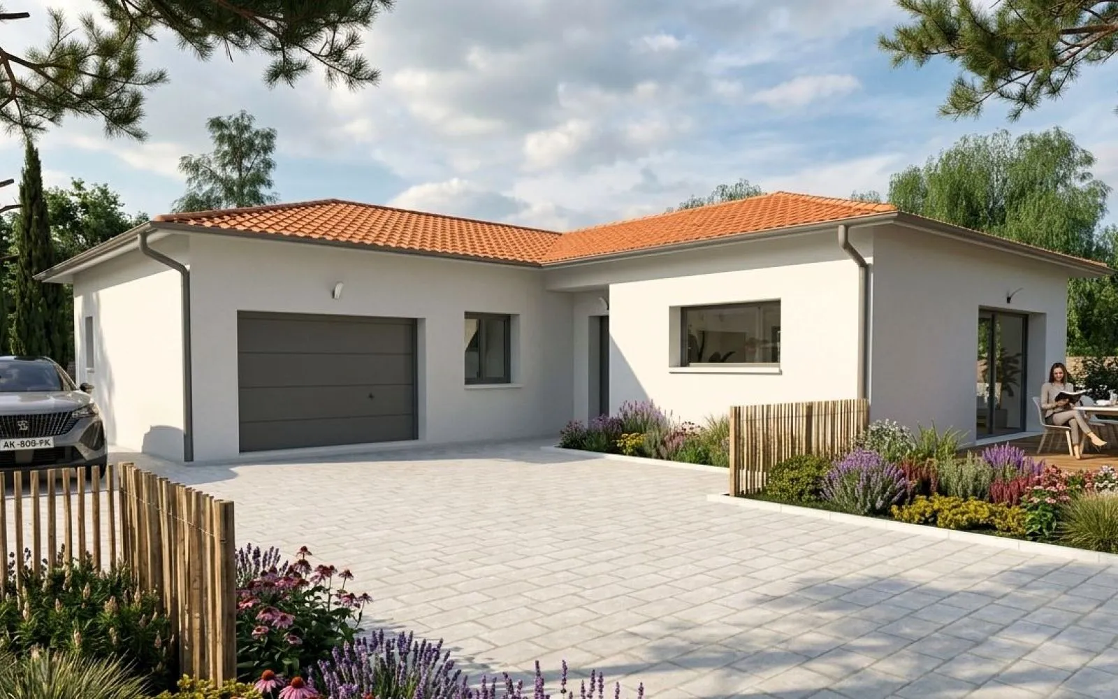 Projet de construction d'une maison 97 m² avec terrain à PERREX (01) à Perrex — photo 1
