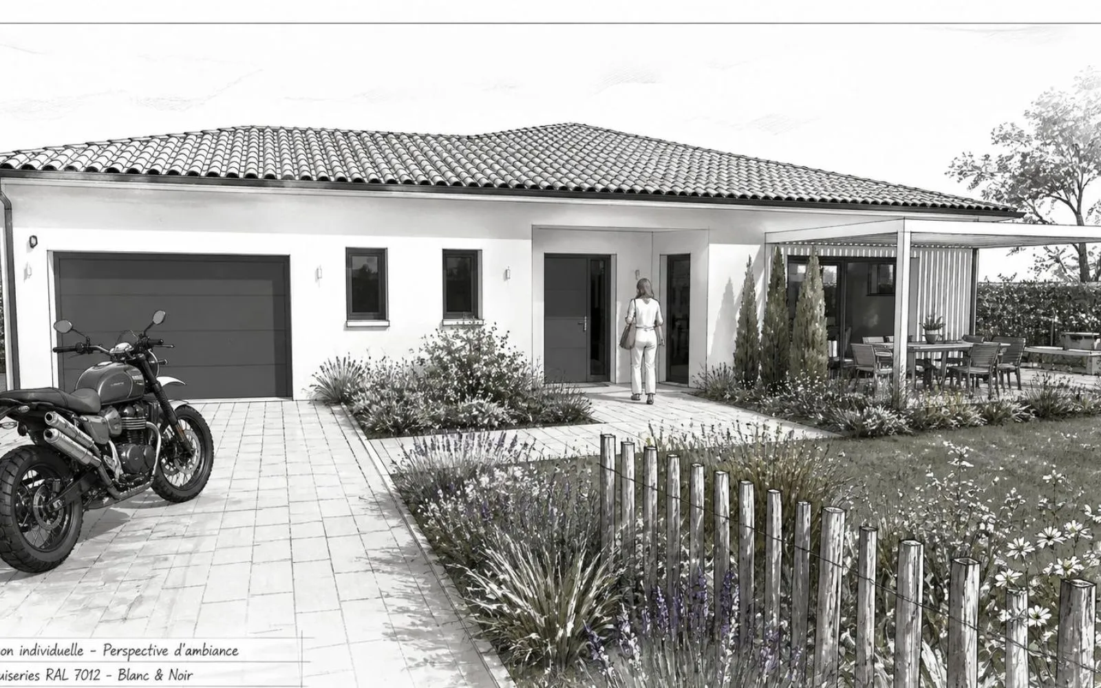 Projet de construction d'une maison 88 m² avec terrain à BELIGNEUX (01) à Beligneux — photo 1