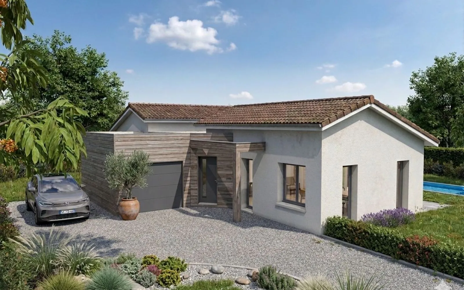 Projet de construction d'une maison 115 m² avec terrain à PRISSE (71) à Prissé — photo 2