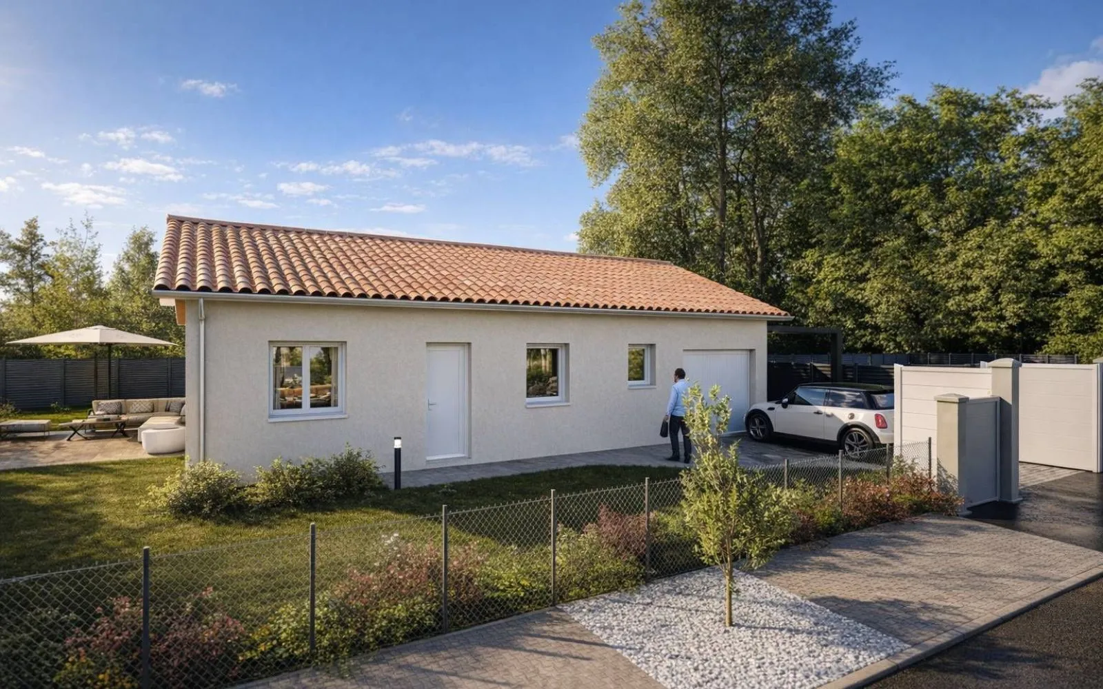 Projet de construction d'une maison 75 m² avec terrain à CHARNAY-LES-MACON (71) à Charnay-lès-Mâcon — photo 2