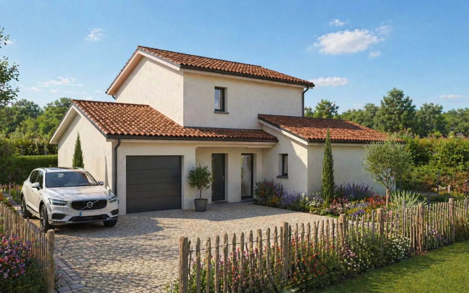 Projet de construction d'une maison 116 m² avec terrain à CHARNAY-LES-MACON (71) à Charnay-lès-Mâcon — photo 2