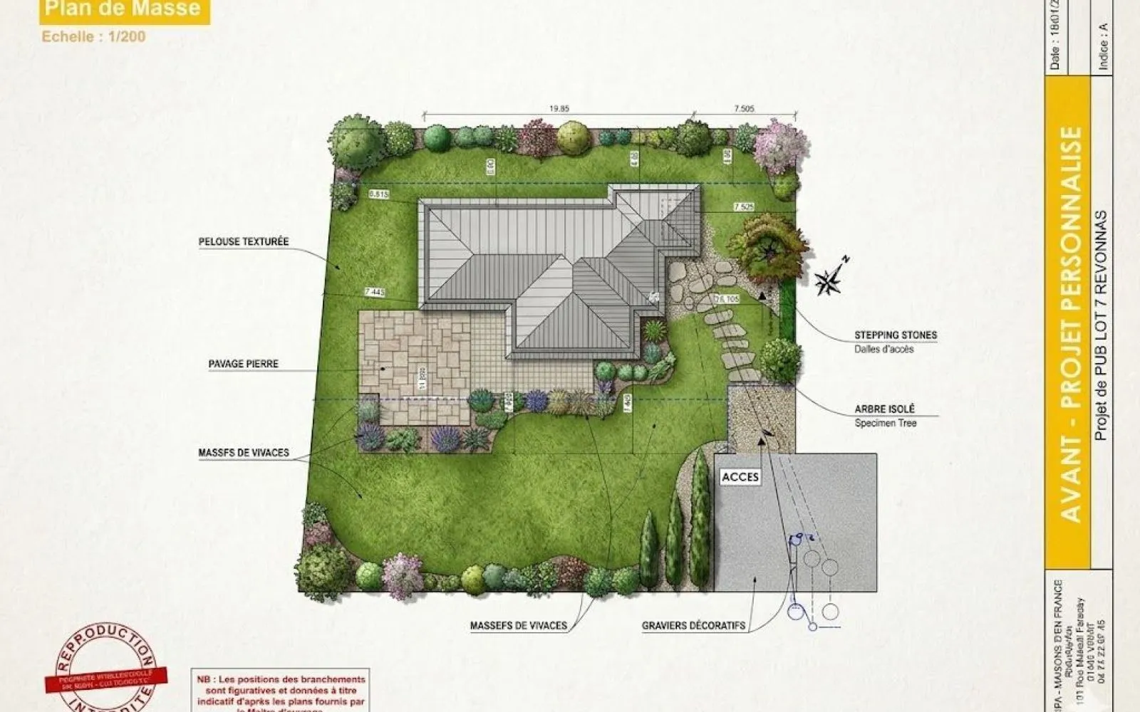 Projet de construction d'une maison 128 m² avec terrain à CHARNAY-LES-MACON (71) à Charnay-lès-Mâcon — photo 3