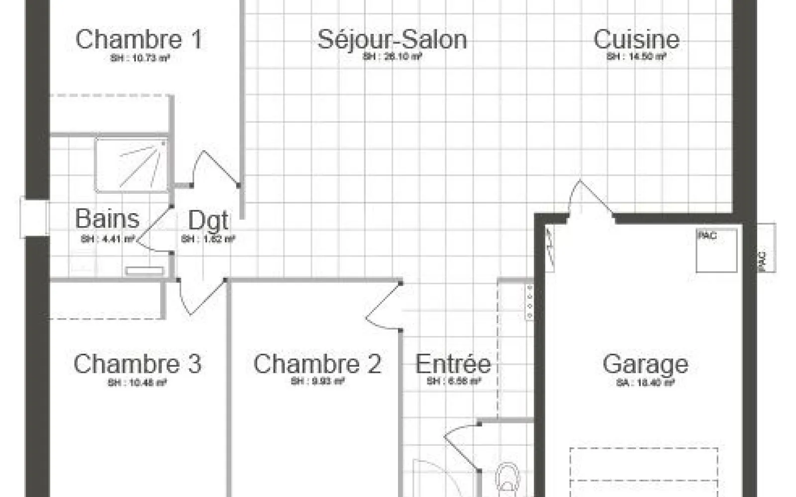 Projet de construction d'une maison 85 m² avec terrain à VAL D'ARRY (14) à Val-d'Arry — photo 2