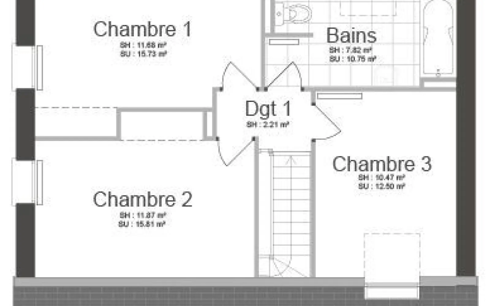 Projet de construction d'une maison 90 m² avec terrain à VIENNE-EN-BESSIN (14) à Vienne-en-Bessin — photo 3