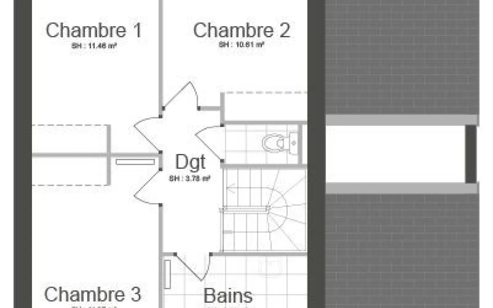 Projet de construction d'une maison 92 m² avec terrain à VIENNE-EN-BESSIN (14) à Vienne-en-Bessin — photo 3