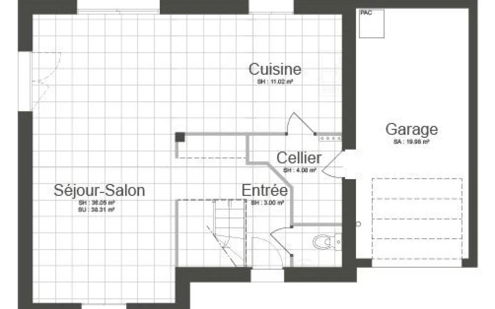 Projet de construction d'une maison 94 m² avec terrain à VIENNE-EN-BESSIN (14) à Vienne-en-Bessin — photo 2