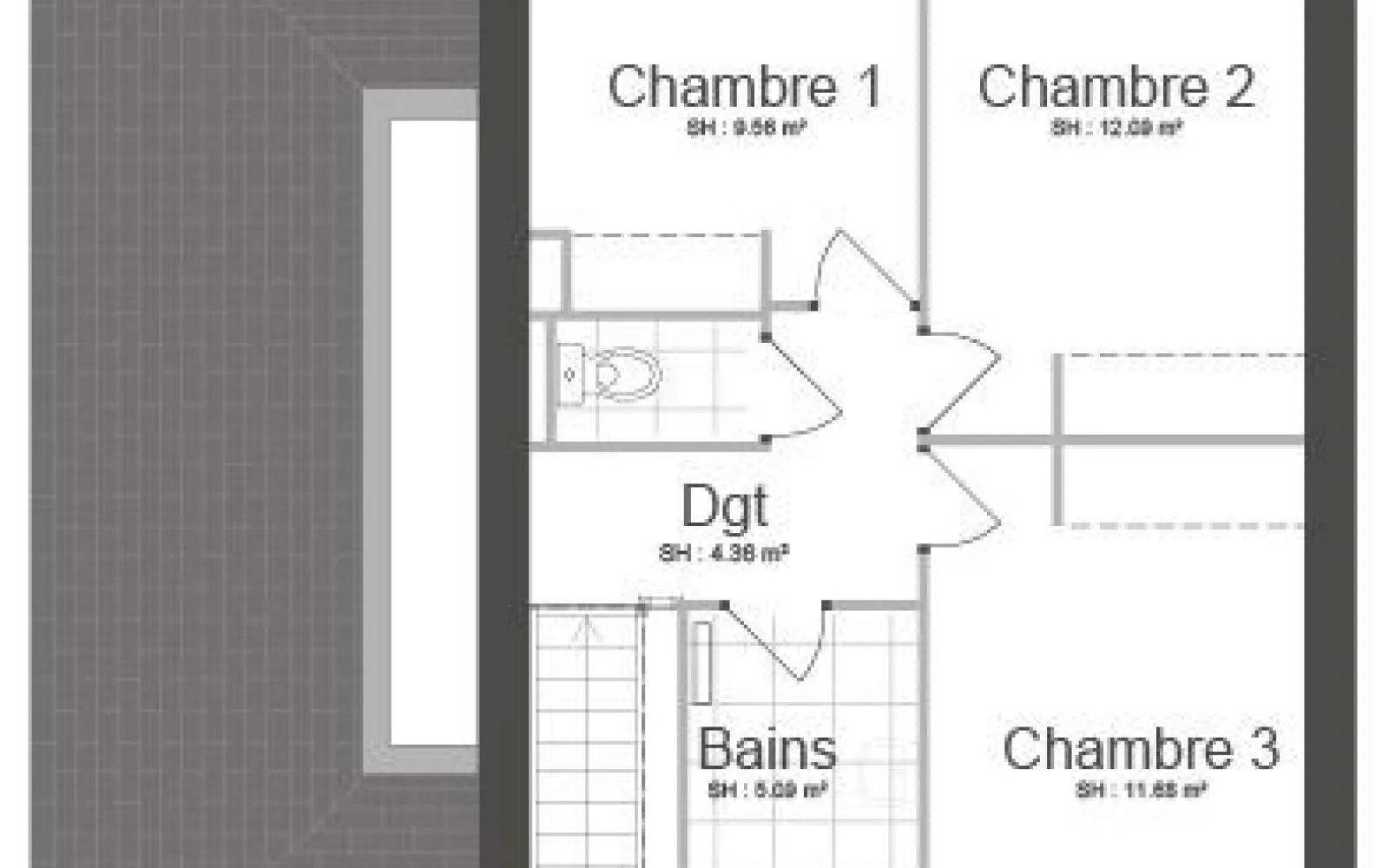 Projet de construction d'une maison 98 m² avec terrain à VIENNE-EN-BESSIN (14) à Vienne-en-Bessin — photo 3