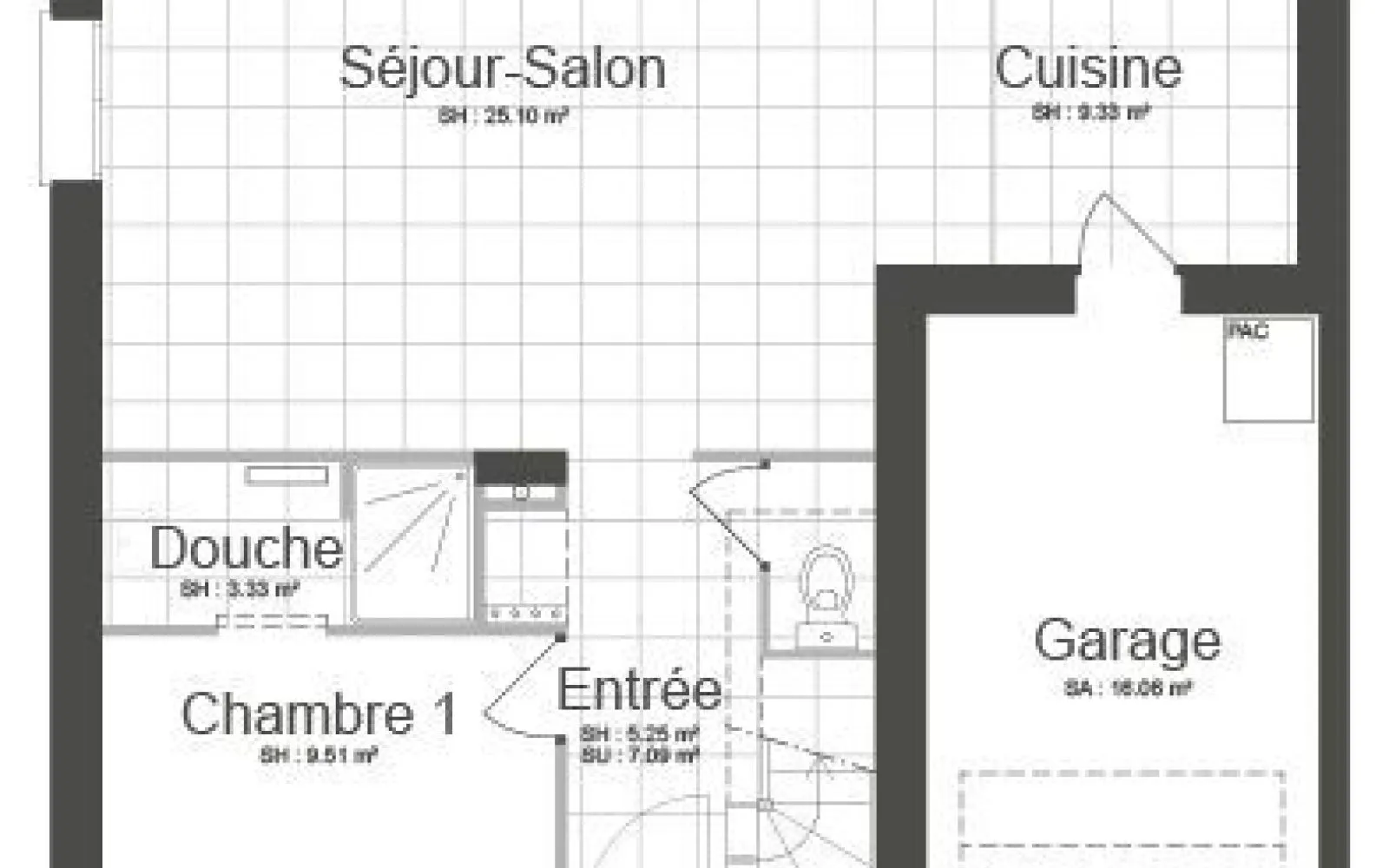 Projet de construction d'une maison 93 m² avec terrain à VIENNE-EN-BESSIN (14) à Vienne-en-Bessin — photo 2