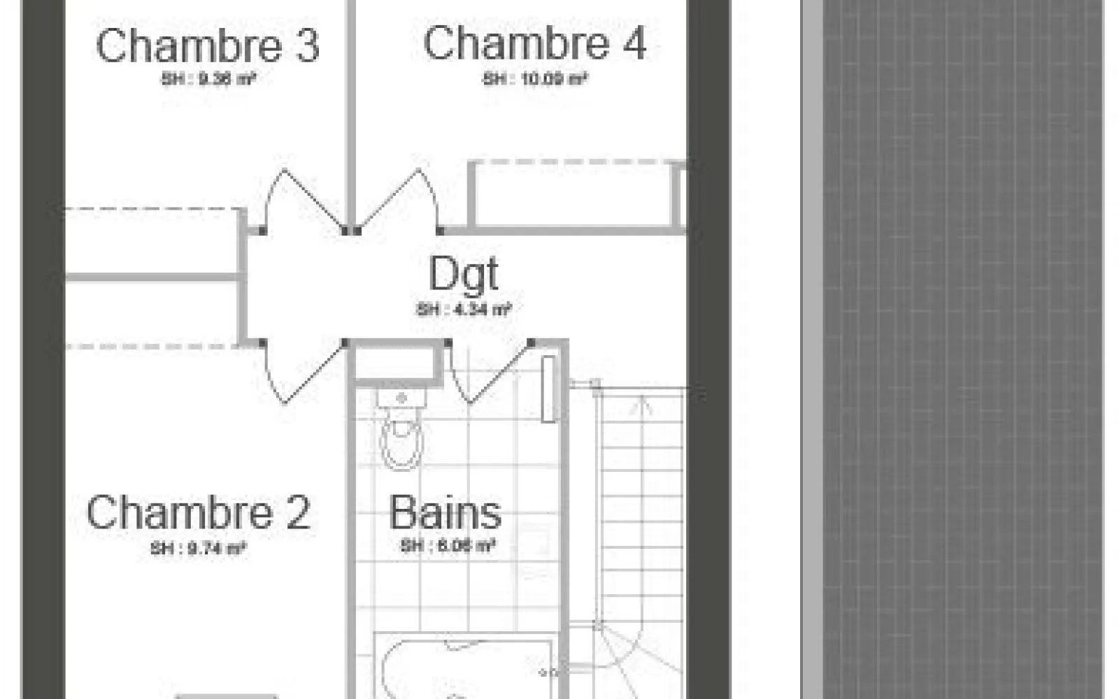 Projet de construction d'une maison 93 m² avec terrain à VIENNE-EN-BESSIN (14) à Vienne-en-Bessin — photo 3
