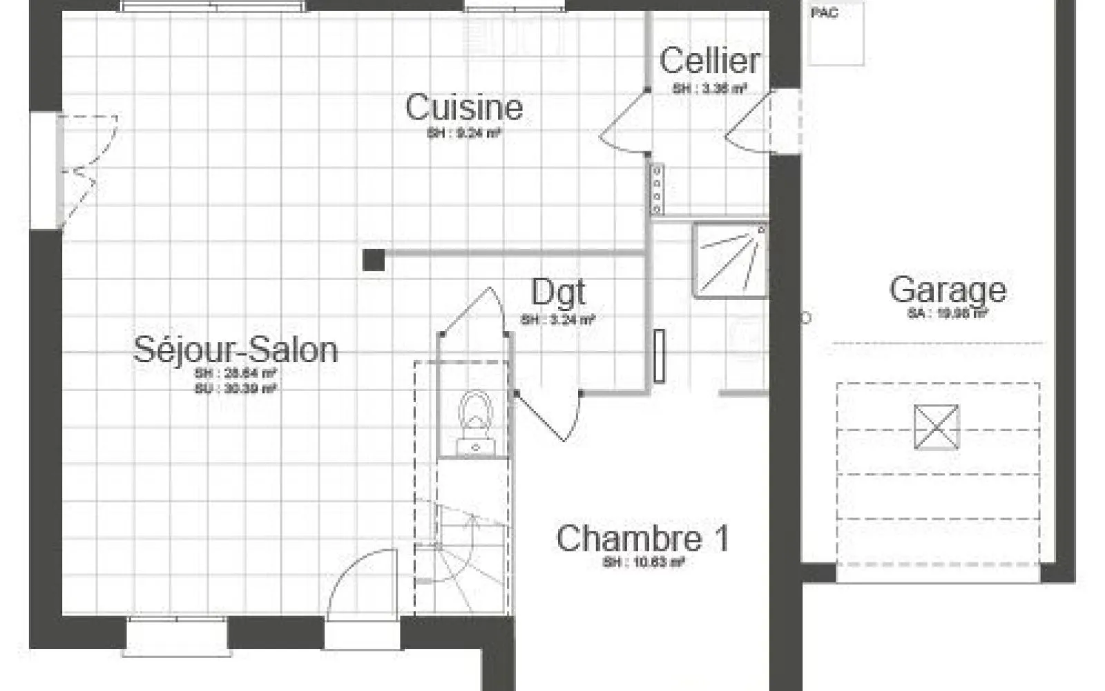 Projet de construction d'une maison 100 m² avec terrain à VIENNE-EN-BESSIN (14) à Vienne-en-Bessin — photo 2