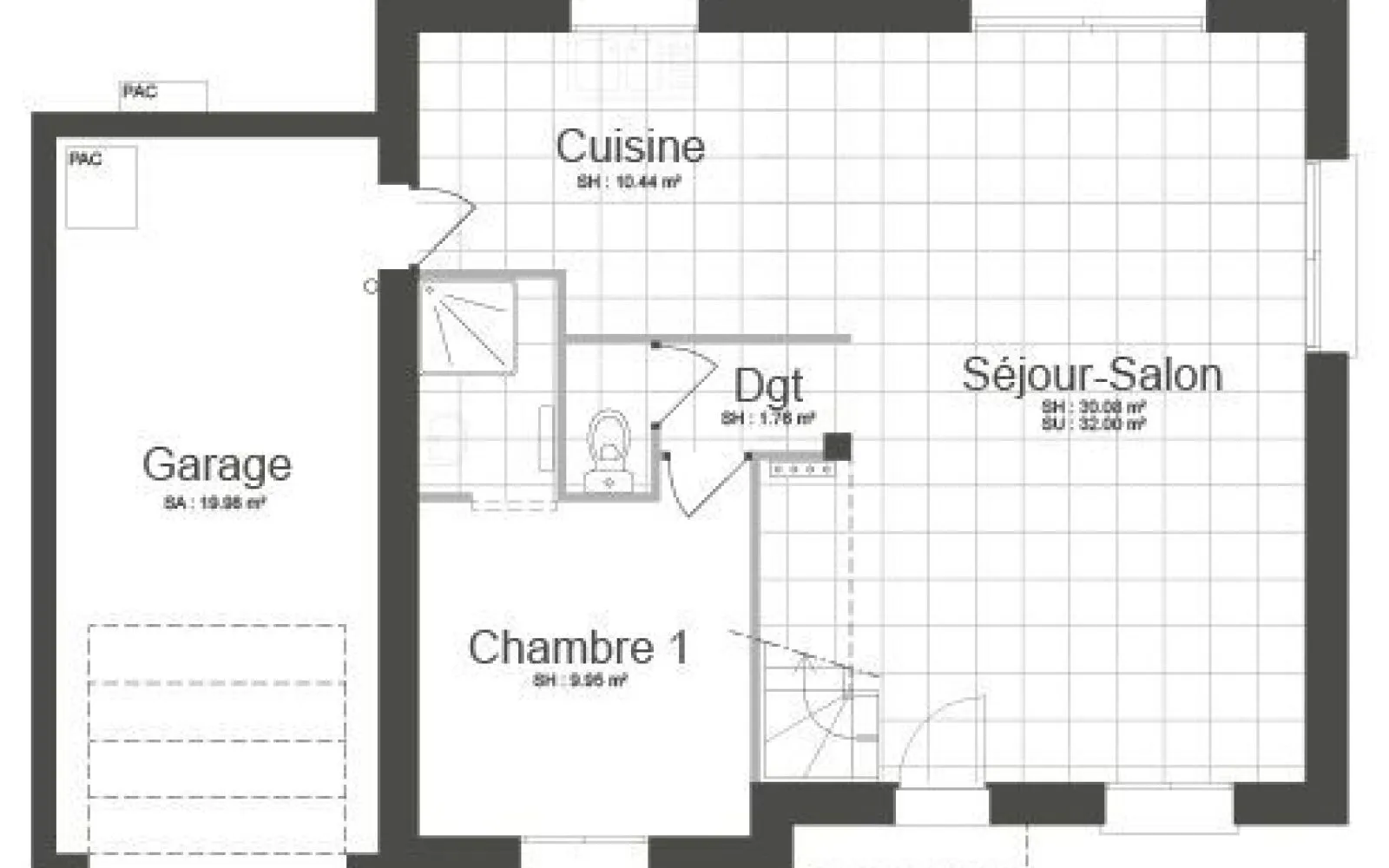 Projet de construction d'une maison 108 m² avec terrain à VIENNE-EN-BESSIN (14) à Vienne-en-Bessin — photo 2