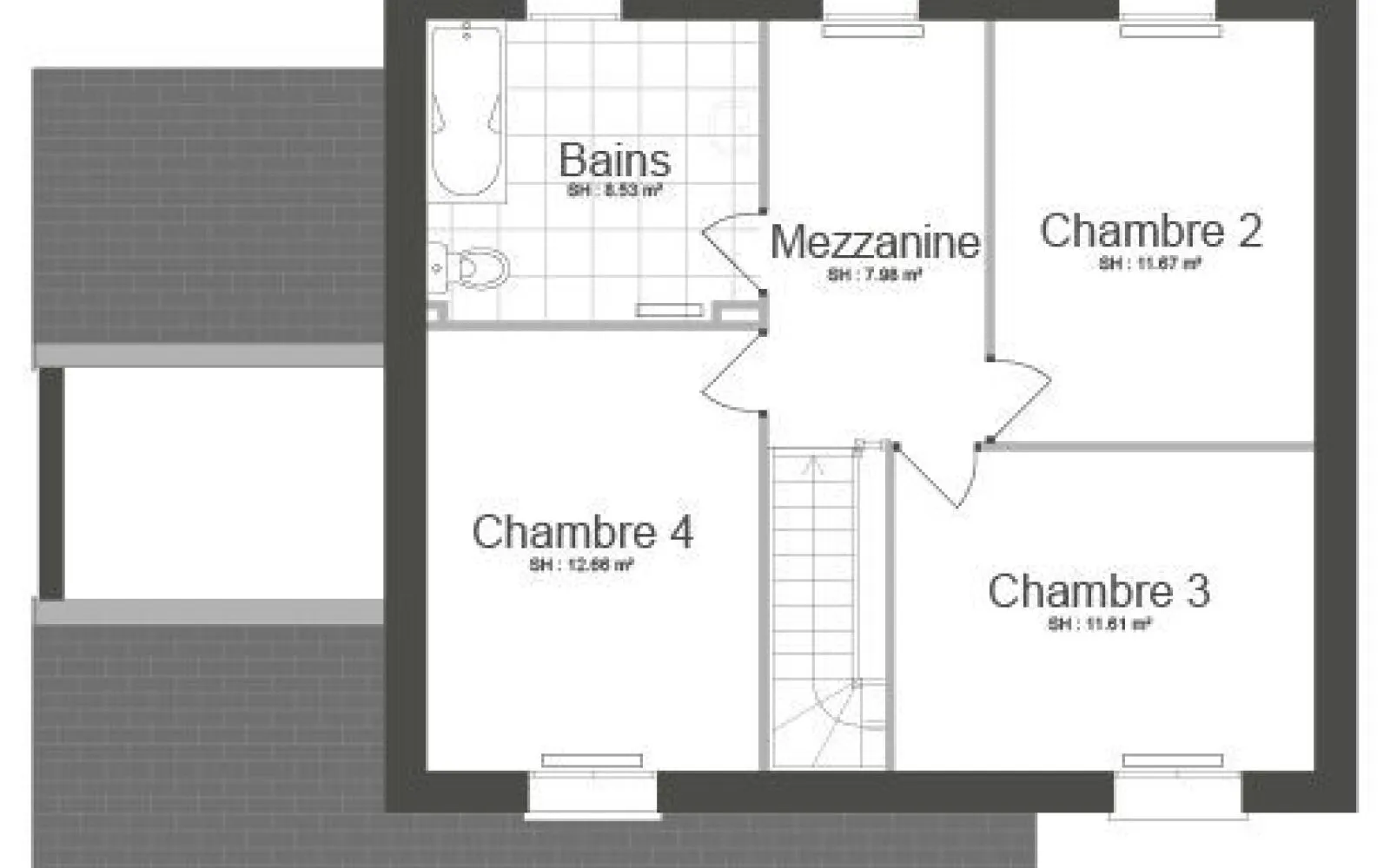 Projet de construction d'une maison 108 m² avec terrain à VIENNE-EN-BESSIN (14) à Vienne-en-Bessin — photo 3