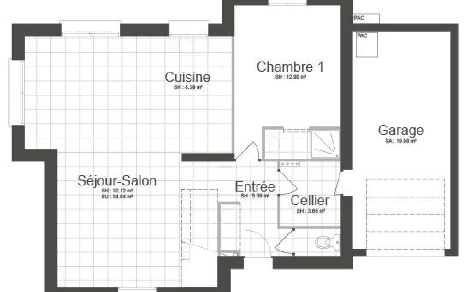 Projet de construction d'une maison 109 m² avec terrain à VAUCELLES (14) à Vaucelles — photo 2