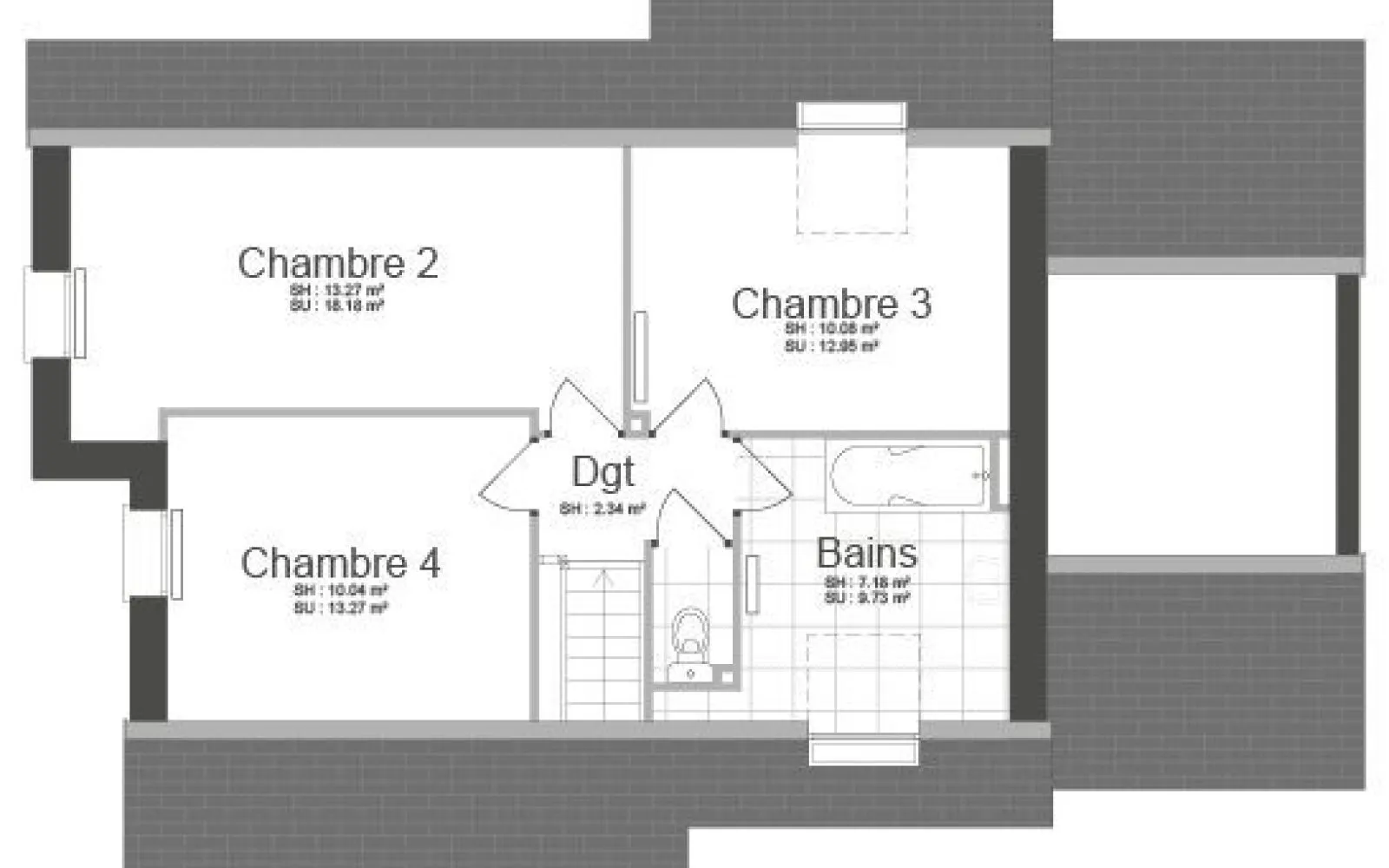 Projet de construction d'une maison 109 m² avec terrain à VAUCELLES (14) à Vaucelles — photo 3