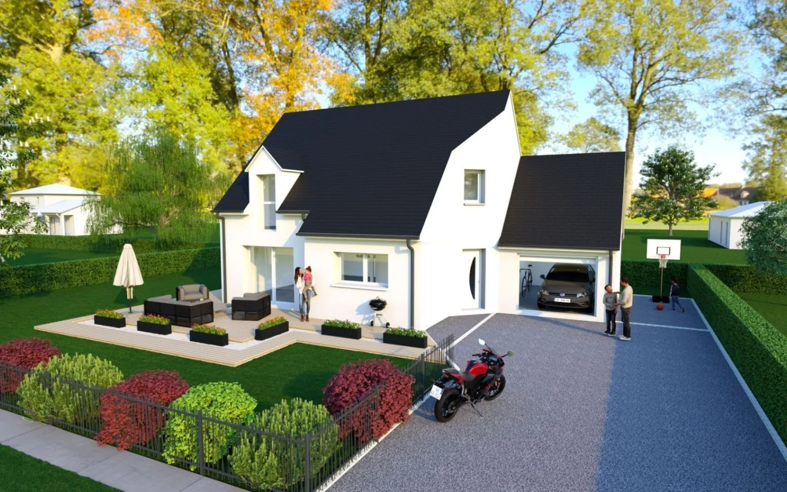 Projet de construction d'une maison 109 m² avec terrain à VAUCELLES (14) à Vaucelles — photo 1