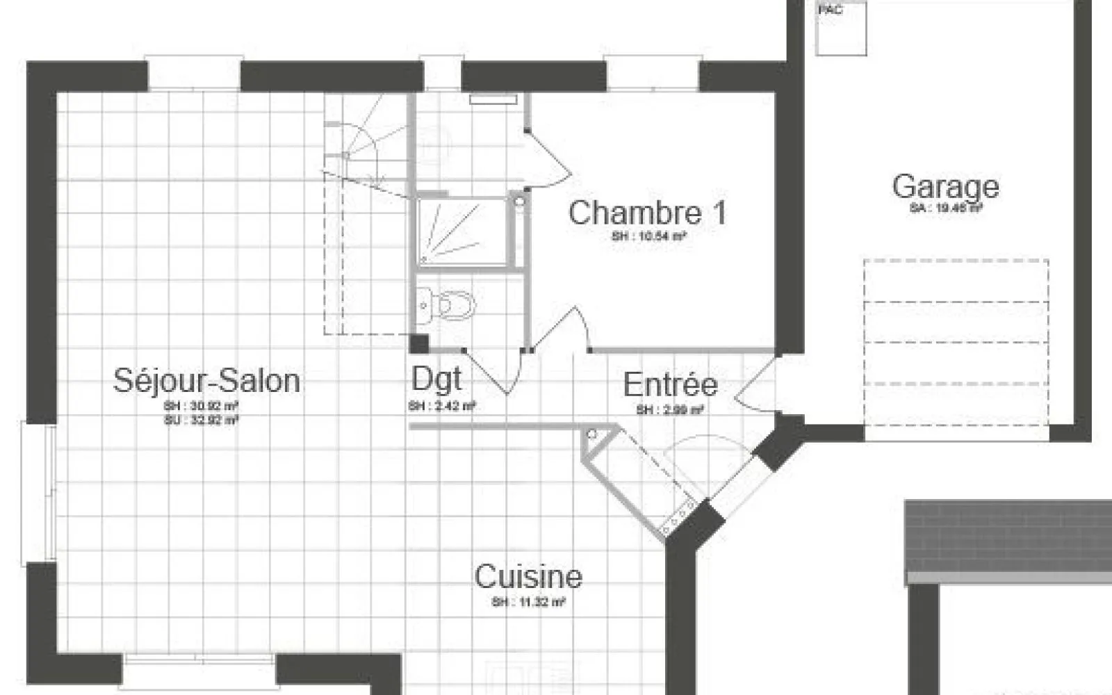 Projet de construction d'une maison 109 m² avec terrain à VAUCELLES (14) à Vaucelles — photo 2