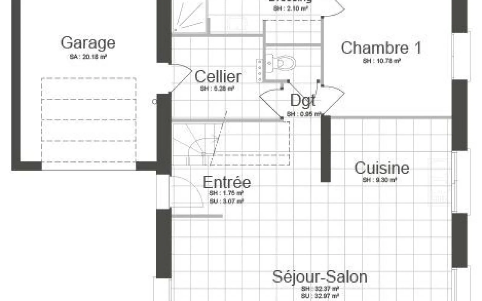 Projet de construction d'une maison 115 m² avec terrain à VIENNE-EN-BESSIN (14) à Vienne-en-Bessin — photo 2