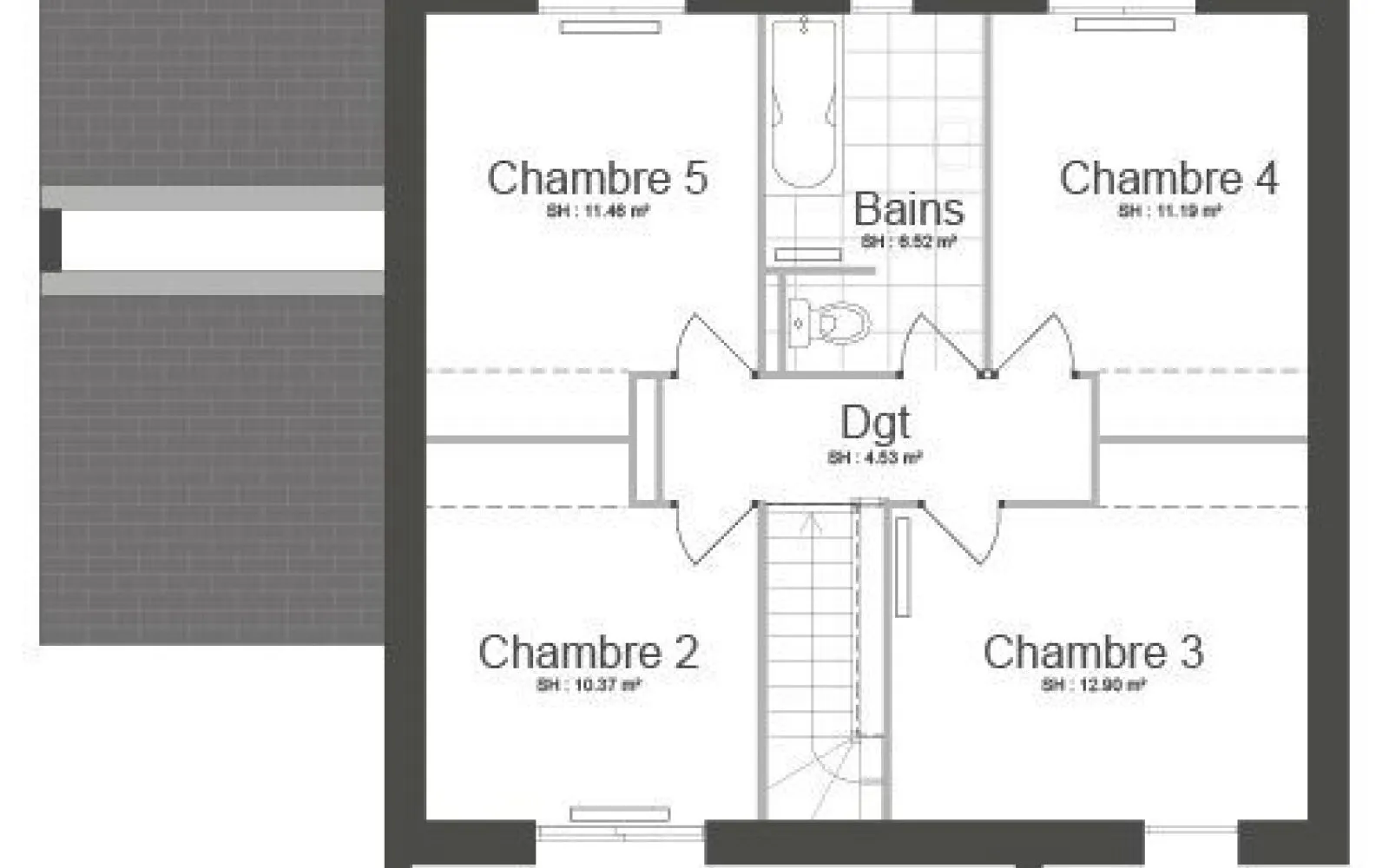 Projet de construction d'une maison 121 m² avec terrain à VIENNE-EN-BESSIN (14) à Vienne-en-Bessin — photo 3